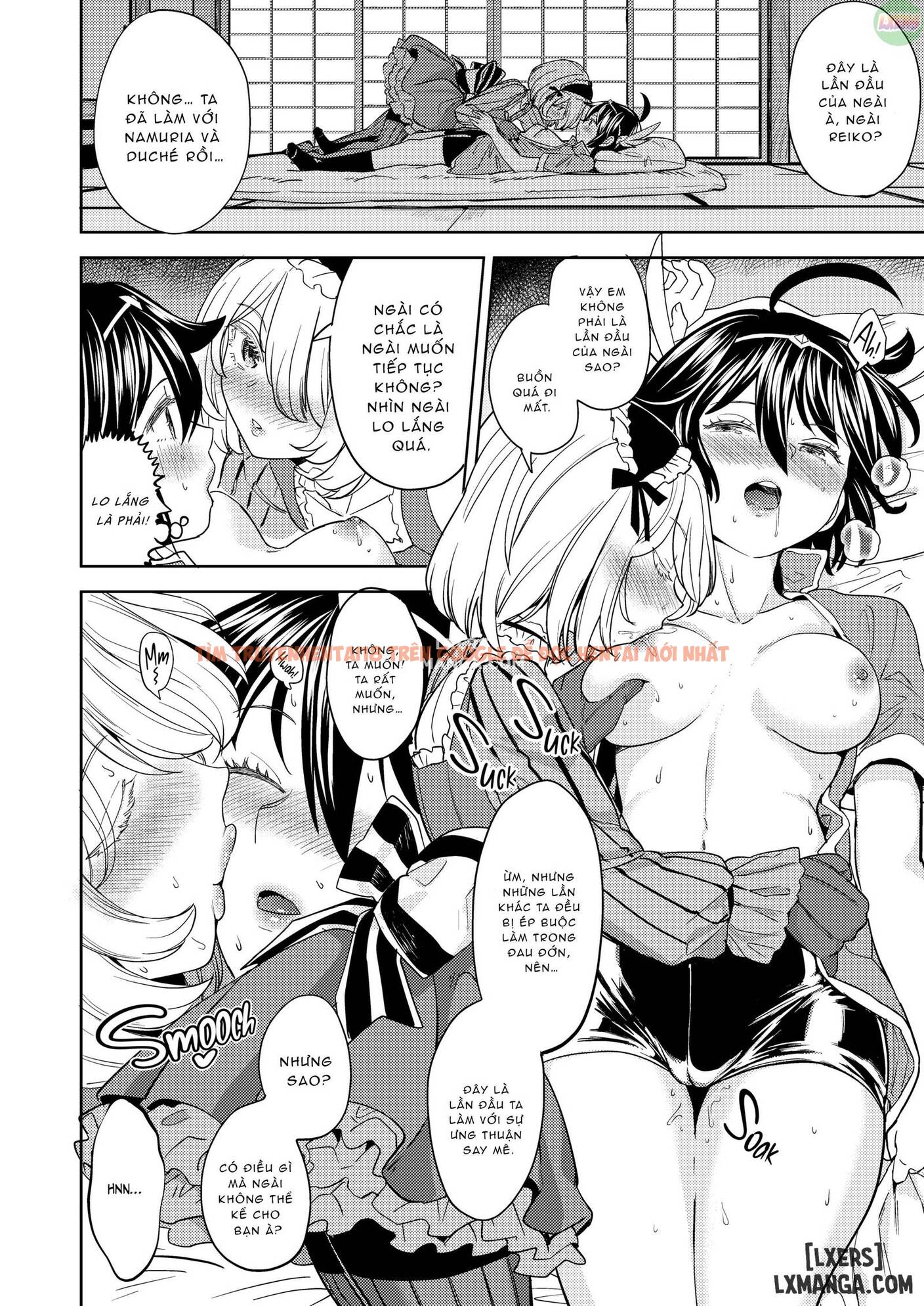 Xem ảnh 24 trong truyện hentai [Yuri Hentai] Thiên Thần Bú Ngực Phù Thủy - Chapter 4 - hentaitvn.net