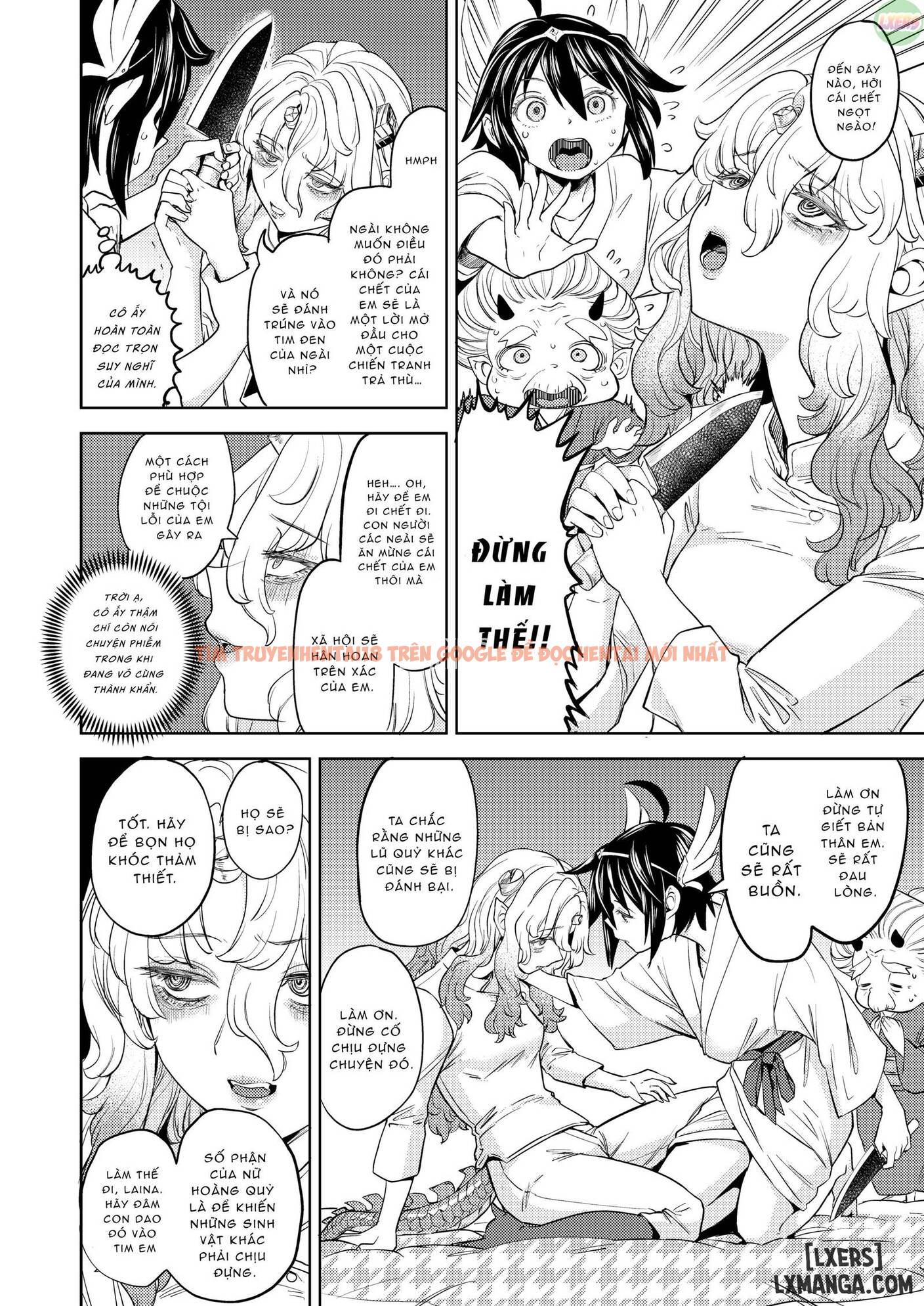 Xem ảnh 15 trong truyện hentai [Yuri Hentai] Thiên Thần Bú Ngực Phù Thủy - Chapter 5 - hentaitvn.net