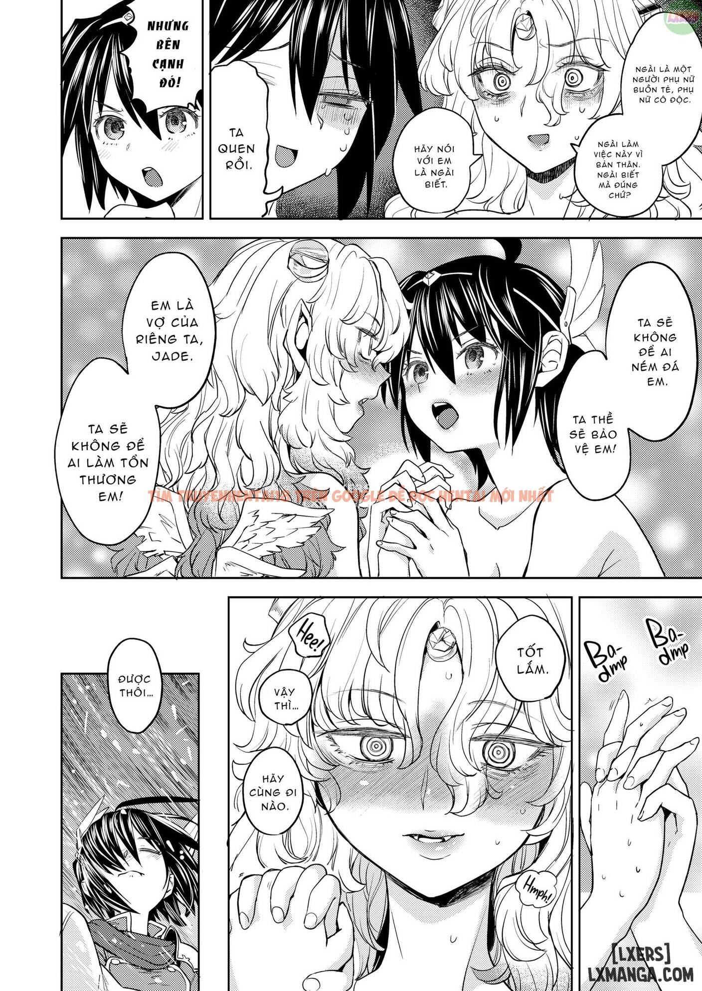 Xem ảnh 35 trong truyện hentai [Yuri Hentai] Thiên Thần Bú Ngực Phù Thủy - Chapter 5 - hentaitvn.net