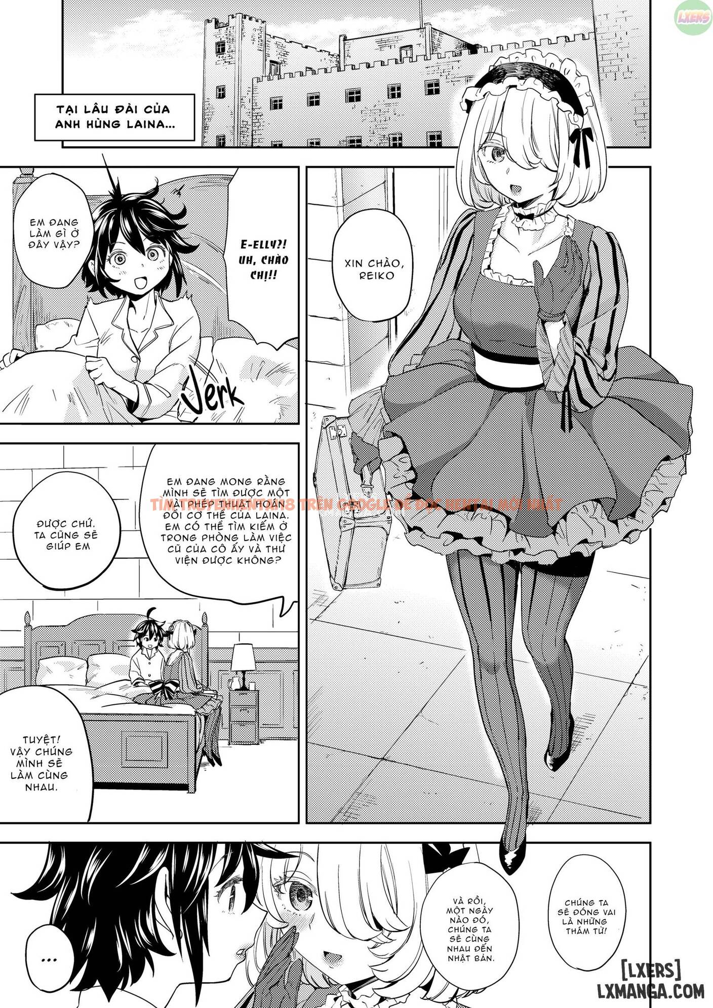 Xem ảnh 4 trong truyện hentai [Yuri Hentai] Thiên Thần Bú Ngực Phù Thủy - Chapter 5 - hentaitvn.net