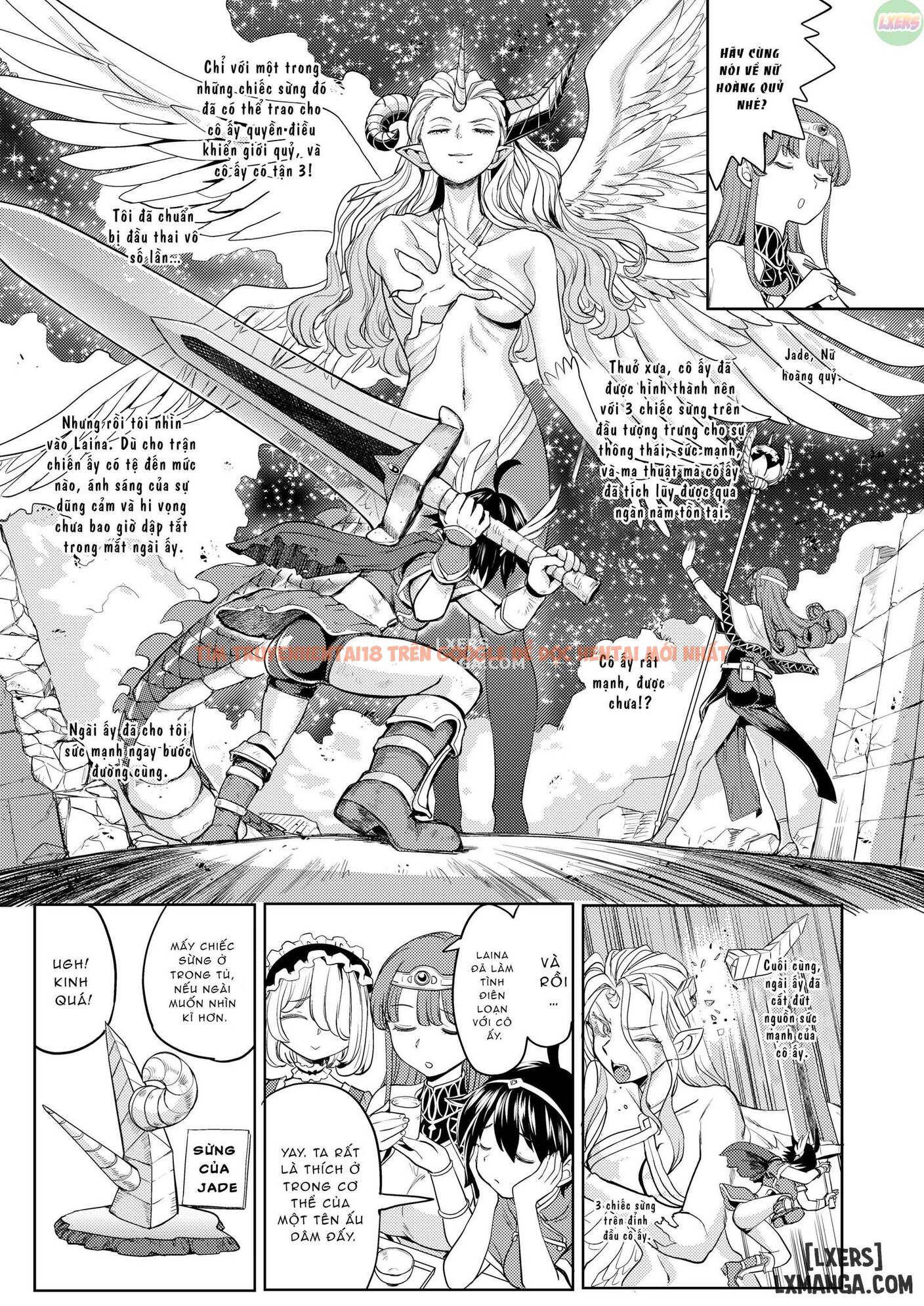 Xem ảnh 6 trong truyện hentai [Yuri Hentai] Thiên Thần Bú Ngực Phù Thủy - Chapter 5 - hentaitvn.net