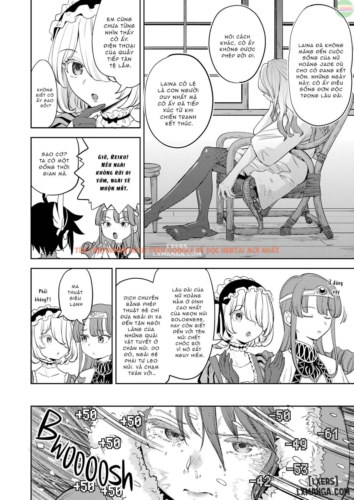 Xem ảnh 7 trong truyện hentai [Yuri Hentai] Thiên Thần Bú Ngực Phù Thủy - Chapter 5 - hentaitvn.net