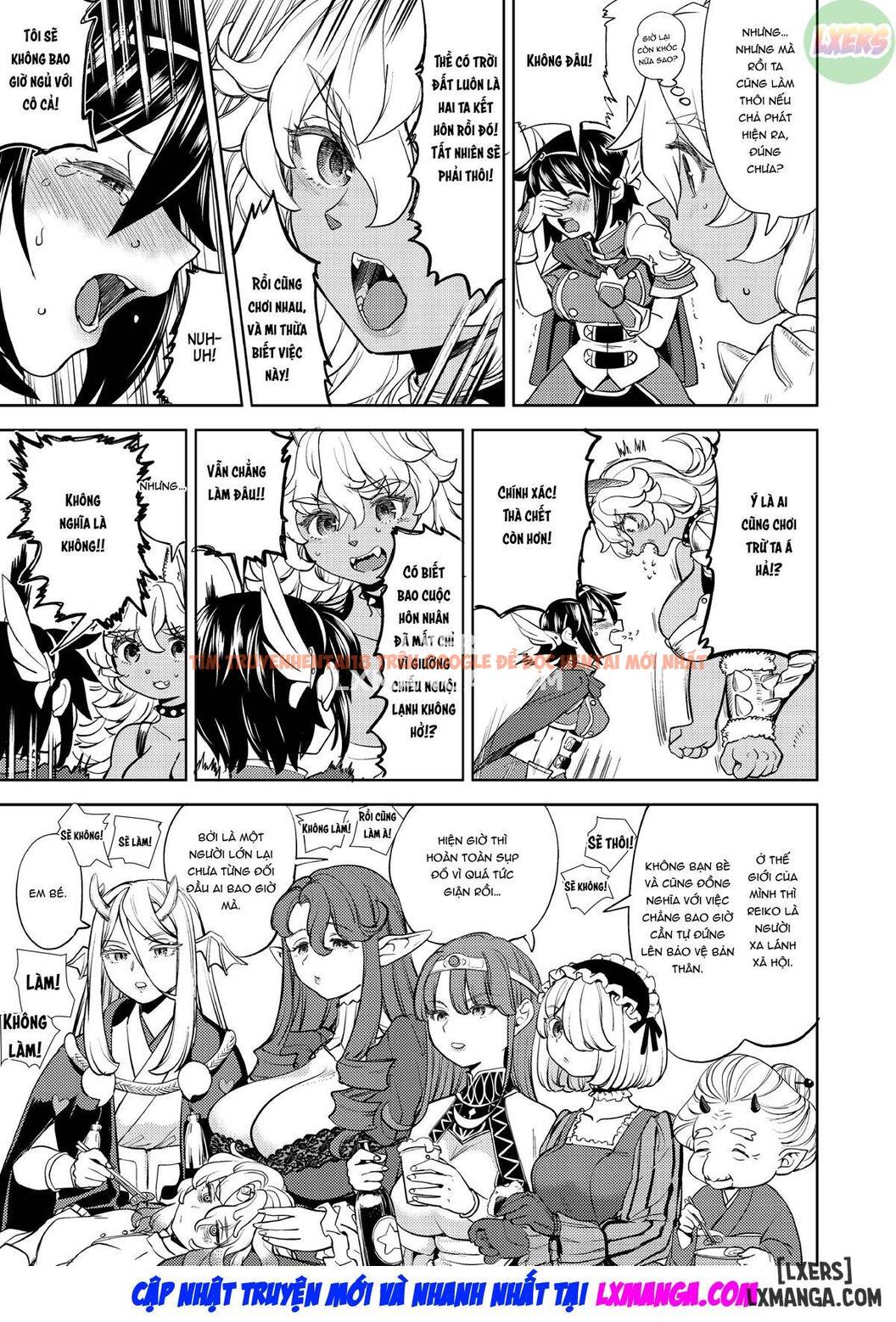 Xem ảnh 16 trong truyện hentai [Yuri Hentai] Thiên Thần Bú Ngực Phù Thủy - Chapter 6 - hentaitvn.net