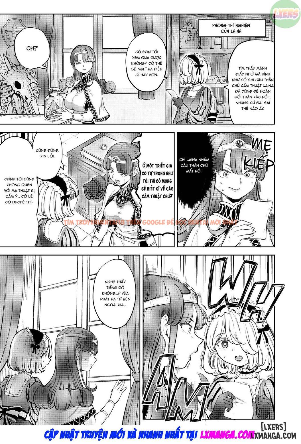 Xem ảnh 4 trong truyện hentai [Yuri Hentai] Thiên Thần Bú Ngực Phù Thủy - Chapter 6 - hentaitvn.net
