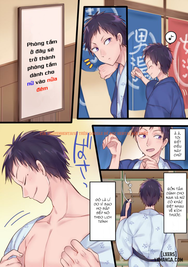 Xem ảnh 1 trong truyện hentai Hentai Lén Lút Sang Nhà Tắm Nữ - One Shot - hentaitvn.net