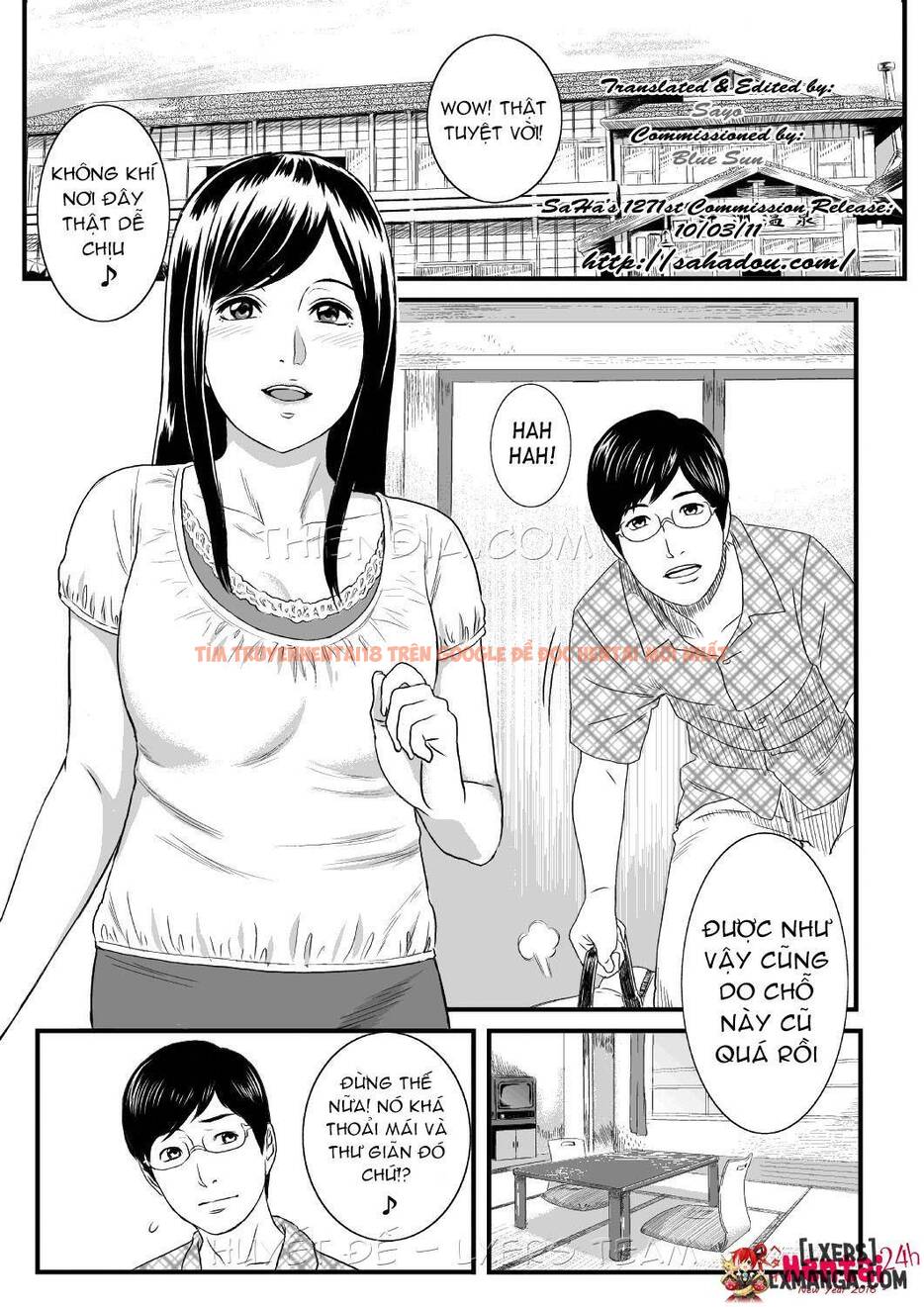 Xem ảnh 1 trong truyện hentai Onnayu Ni Rannyuu Sareta Tsuma - One Shot - hentaitvn.net