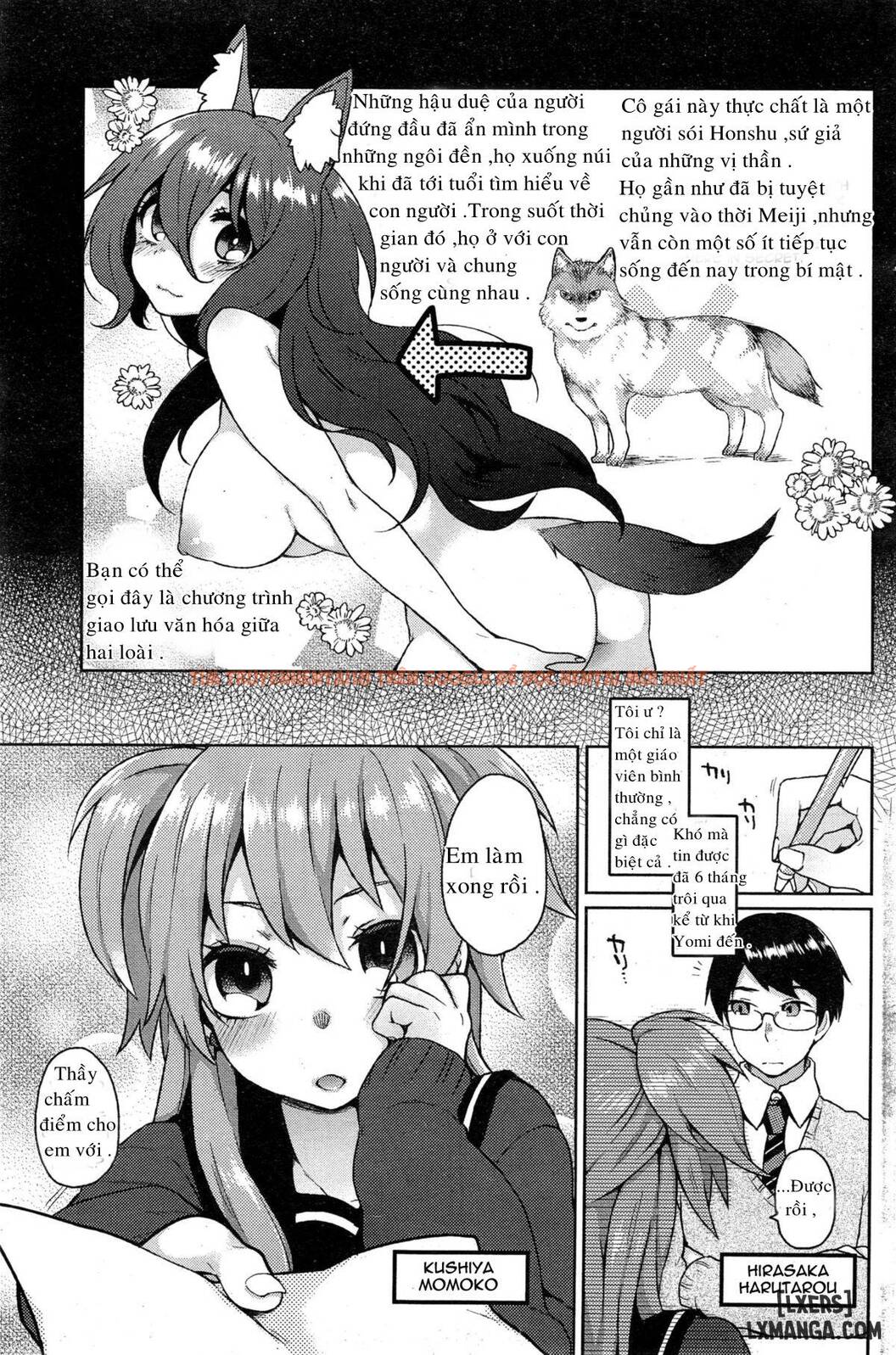 Trang truyện 2 trong truyện tranh Ookami-san No Ooshigoto - Chapter 1 - www.truyentvn.net