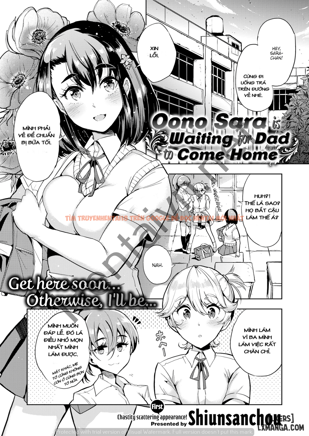 Trang truyện 0 trong truyện tranh Oono Sara Is Waiting For Dad - One Shot - hentai24h.pro