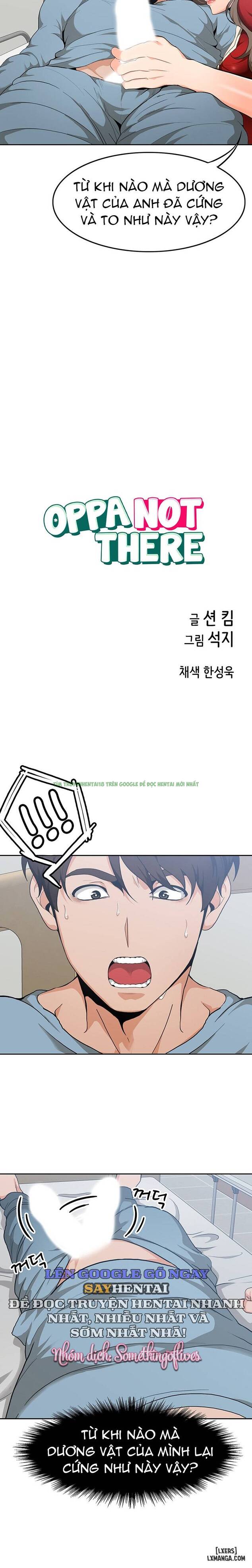 Hình ảnh 1 trong Oppa, Not There - Chap 9 - Hentaimanhwa.net