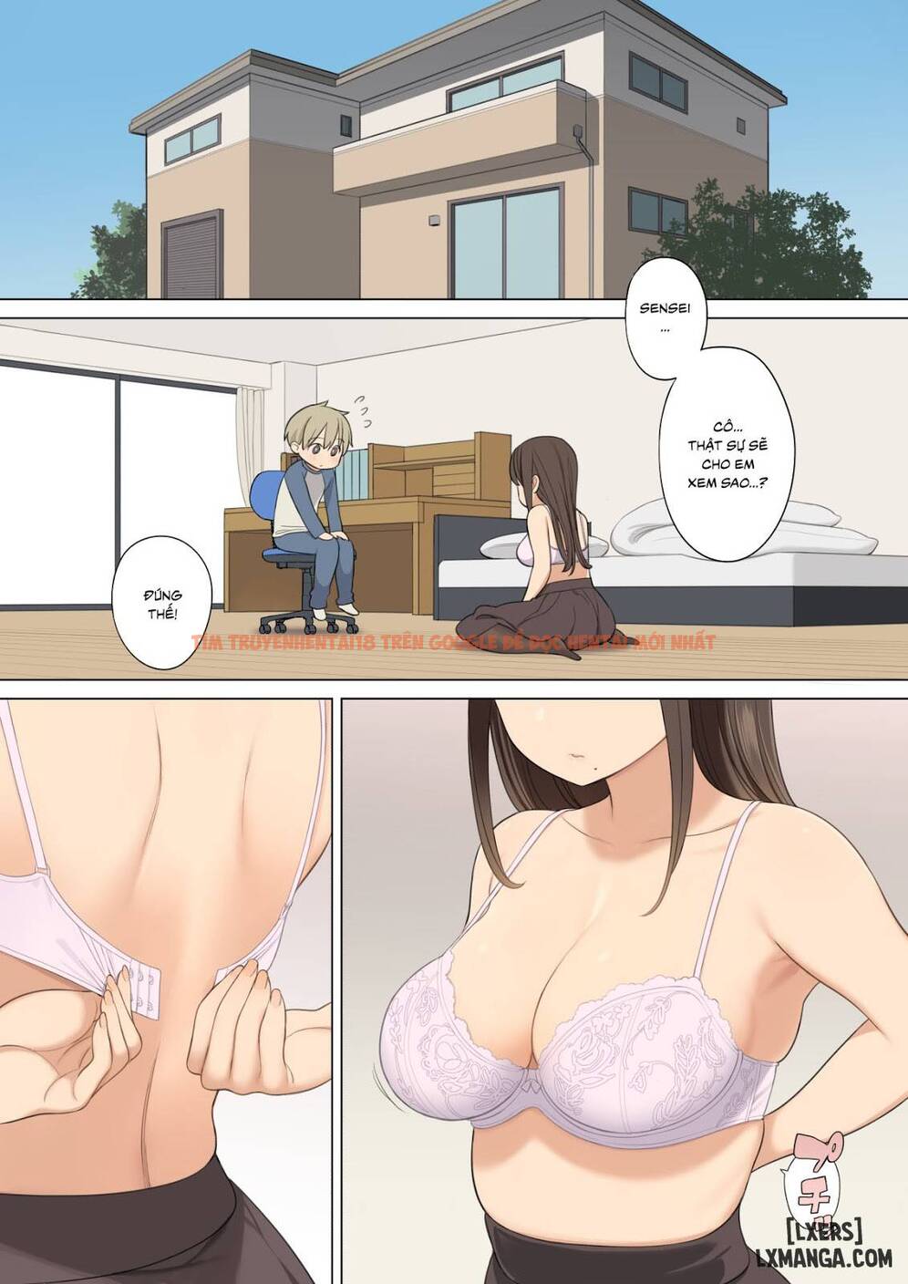Xem ảnh 1 trong truyện hentai Oppai O Sawarasete Kureru Katei Kyoushi No Onee-san No Hanashi - One Shot - hentaitvn.net