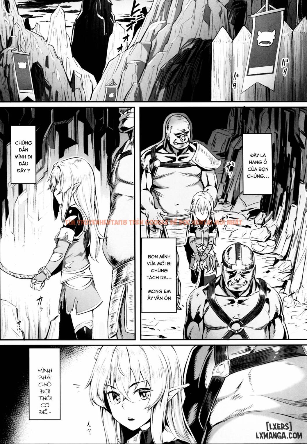 Trang truyện 3 trong truyện tranh Orc Ni Torawareta Elf Wa - One Shot - truyentvn.net