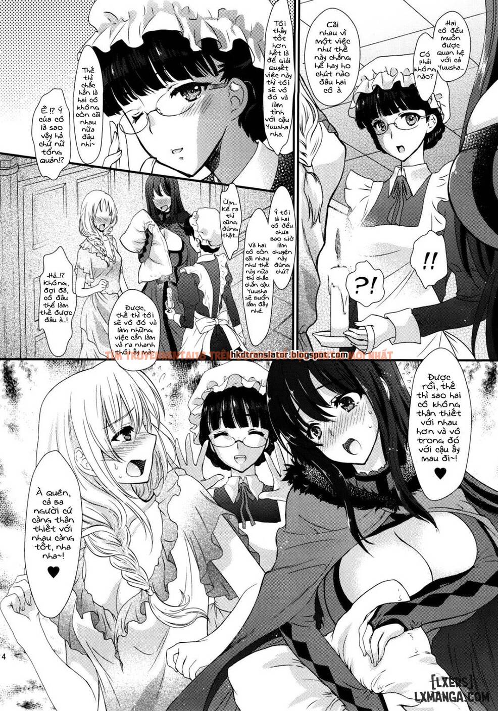 Trang truyện 2 trong truyện tranh Ore No Maou To Onna Kishi Ga Shuraba Sugiru - One Shot - hentai24h.pro