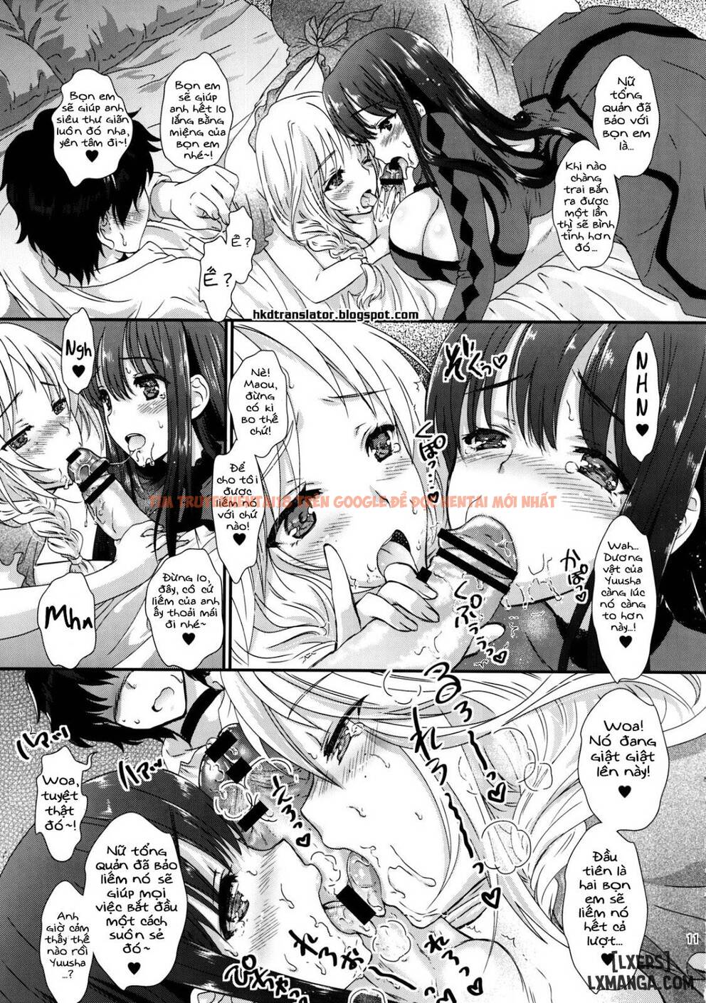 Trang truyện 9 trong truyện tranh Ore No Maou To Onna Kishi Ga Shuraba Sugiru - One Shot - hentai24h.pro