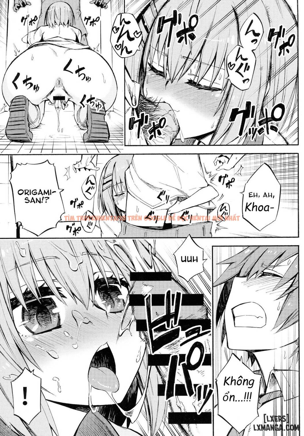 Xem ảnh 9 trong truyện hentai Origami-san No Genki Ga Deru Kusuri - One Shot - hentaitvn.net