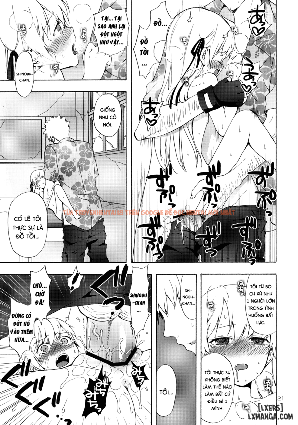 Xem ảnh 19 trong truyện hentai Oshino-San-Chi No Shinobu-Chan - One Shot - hentaitvn.net