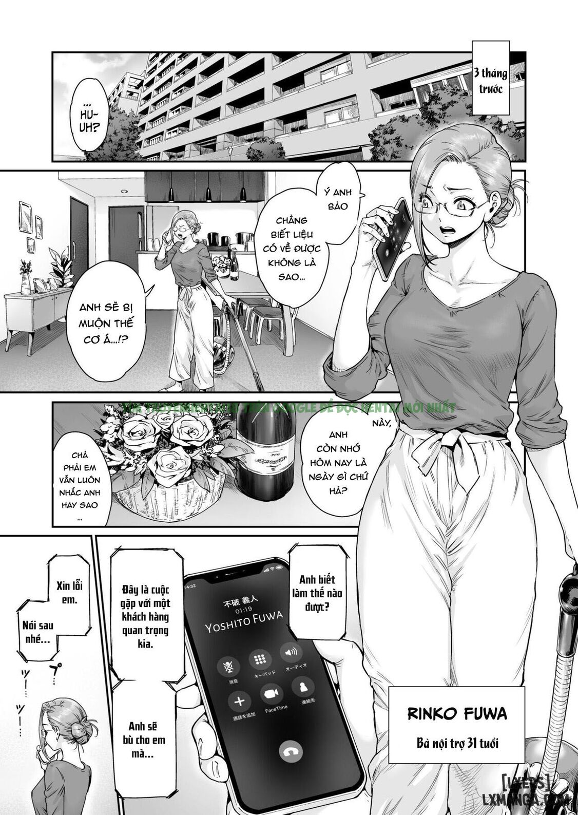 Xem ảnh 3 trong truyện hentai Osuki Ni Douzo ~Dosukebe Hitozuma Kakusei Shimashita - Chap 1 - truyenhentai18.net