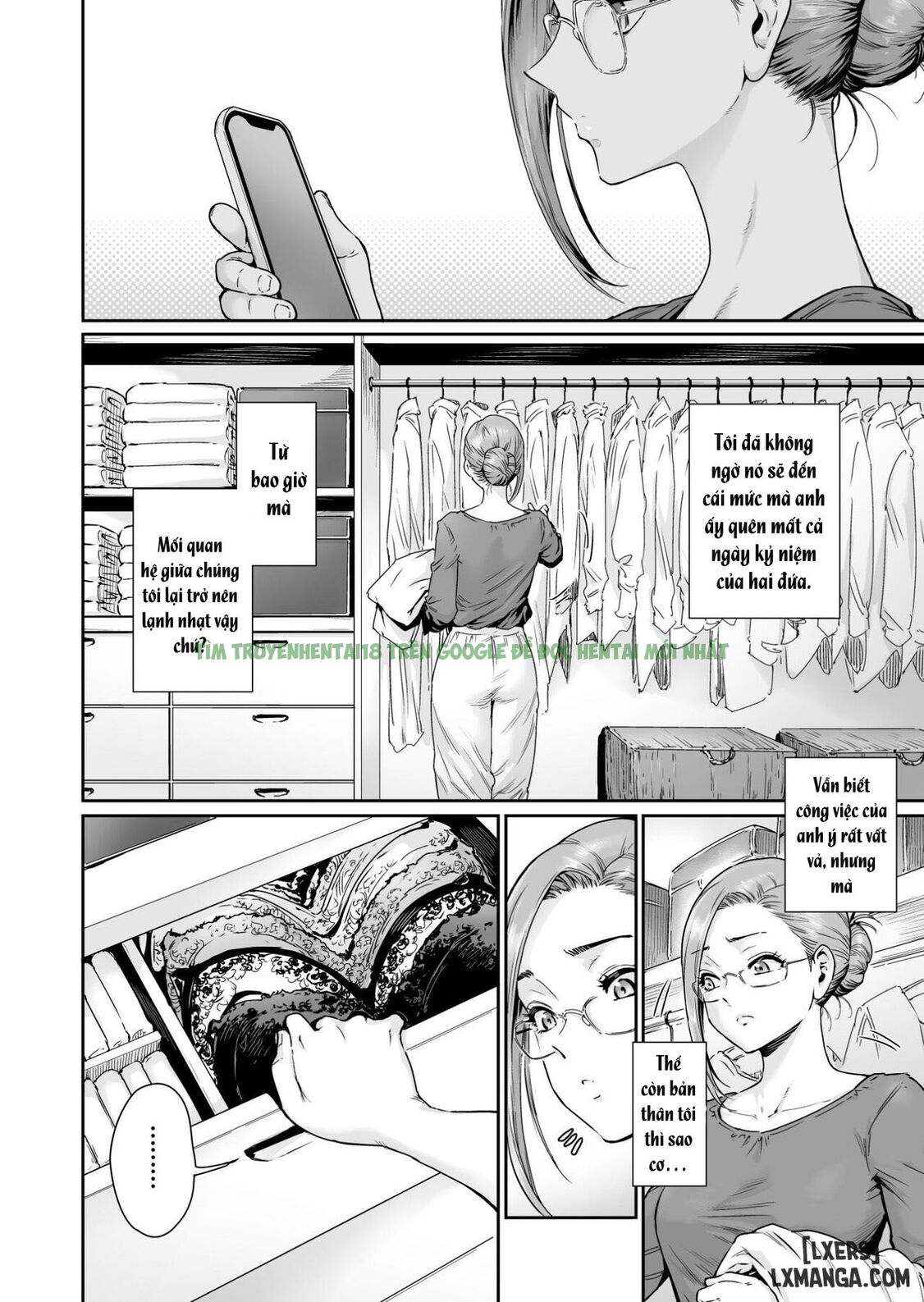 Xem ảnh 4 trong truyện hentai Osuki Ni Douzo ~Dosukebe Hitozuma Kakusei Shimashita - Chap 1 - Truyenhentai18z.net