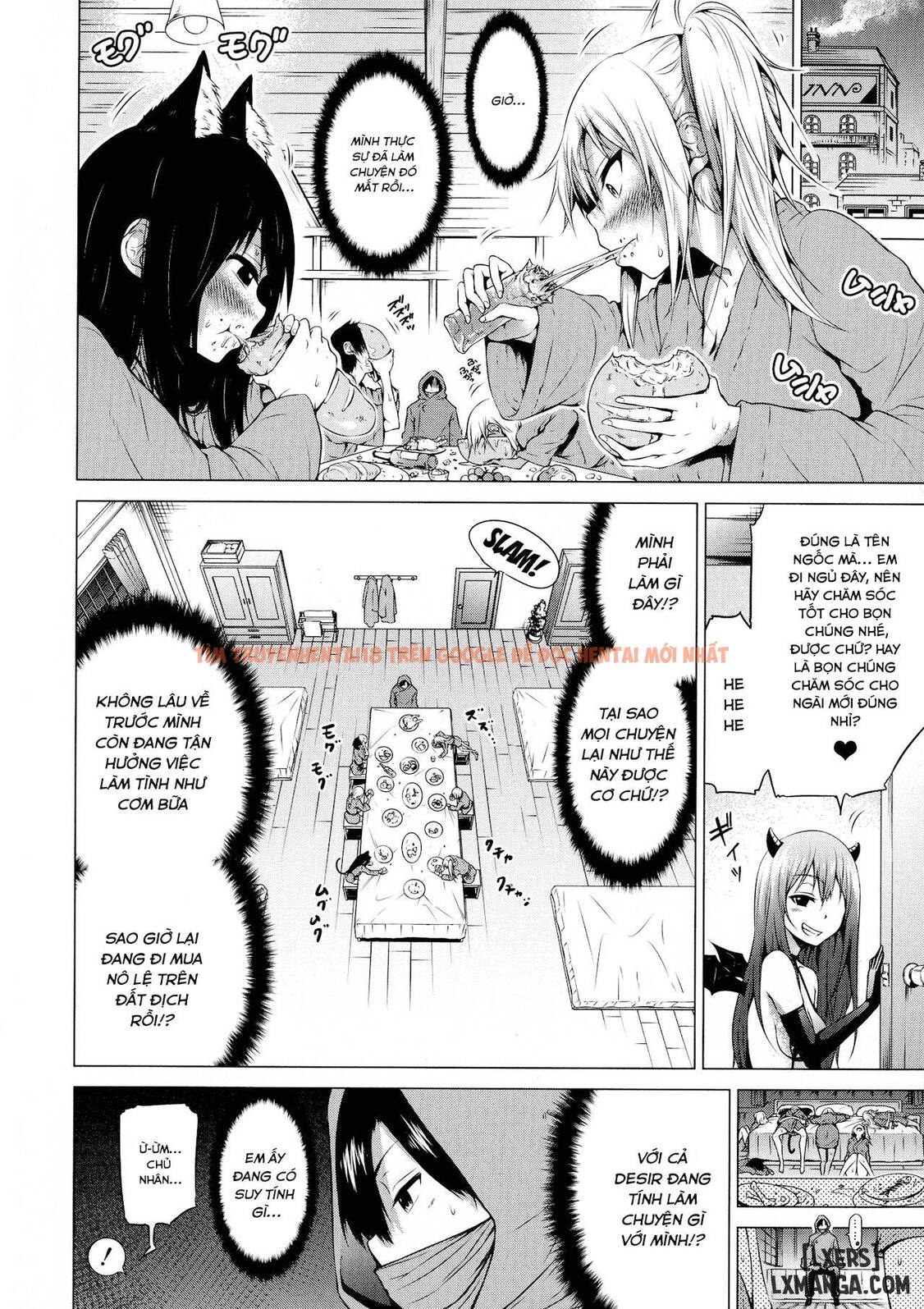 Trang truyện 6 trong truyện tranh Otherworld Harem Paradise - Chapter 8 - truyentvn.net