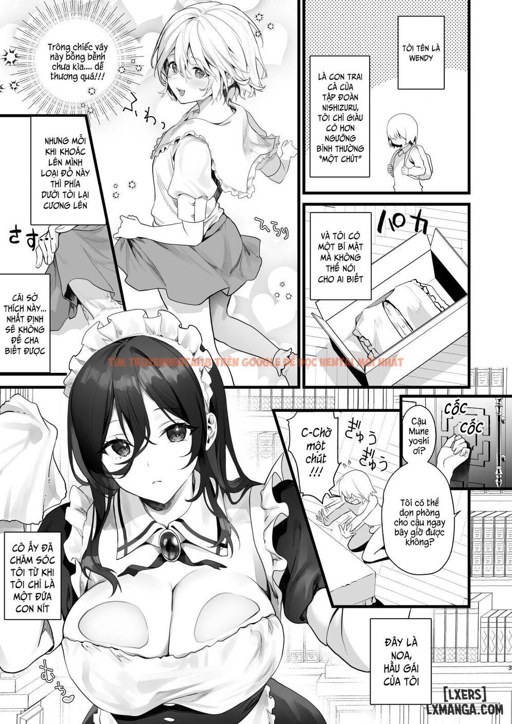 Trang truyện 2 trong truyện tranh Otokonoko Wa Maid No Love Doll - One Shot - hentai24h.pro
