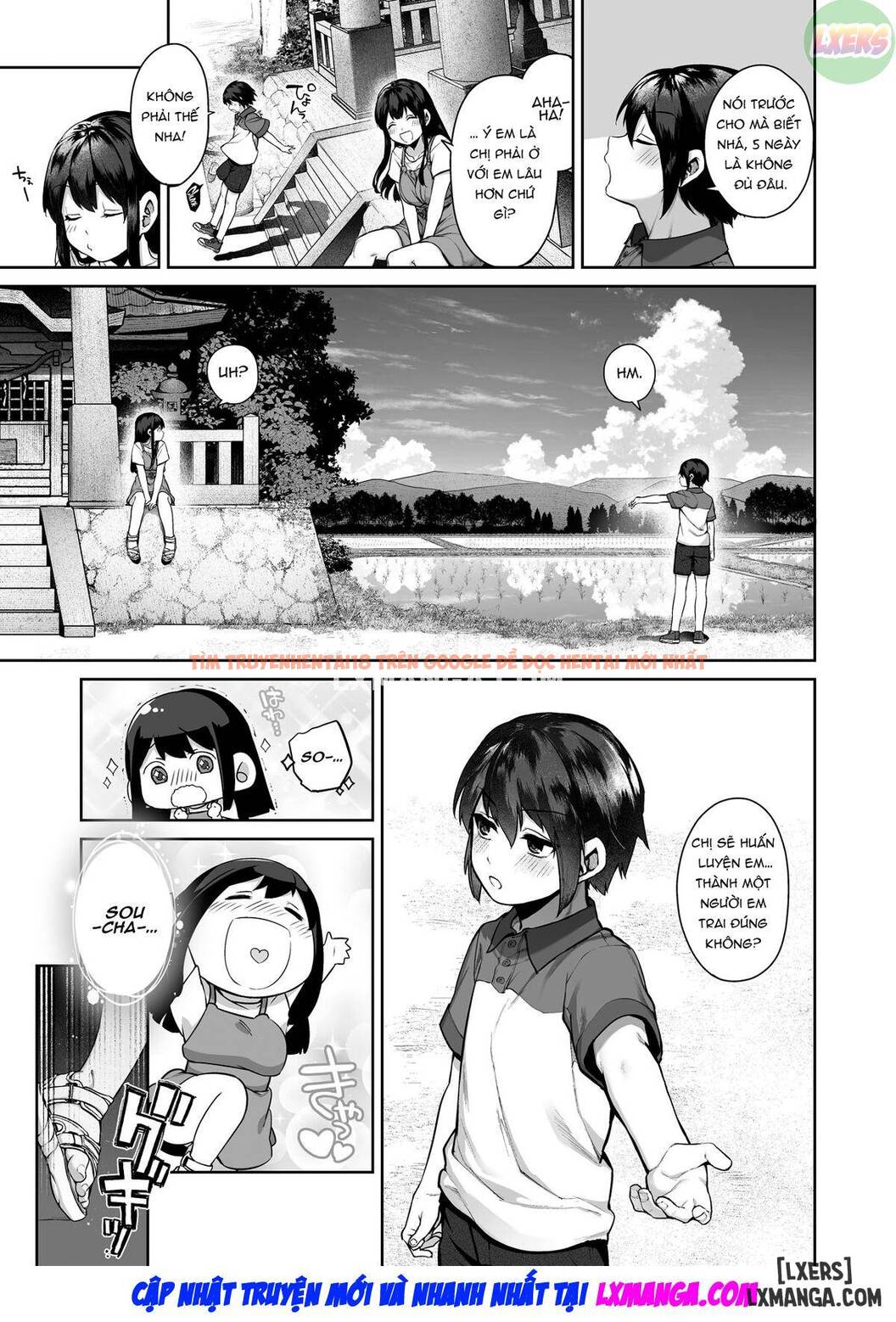 Trang truyện 16 trong truyện tranh Otona Ni Naru Natsu -oboetate H Ni Dohamari Suru Inaka Oneshota - One Shot - lxmanga.org