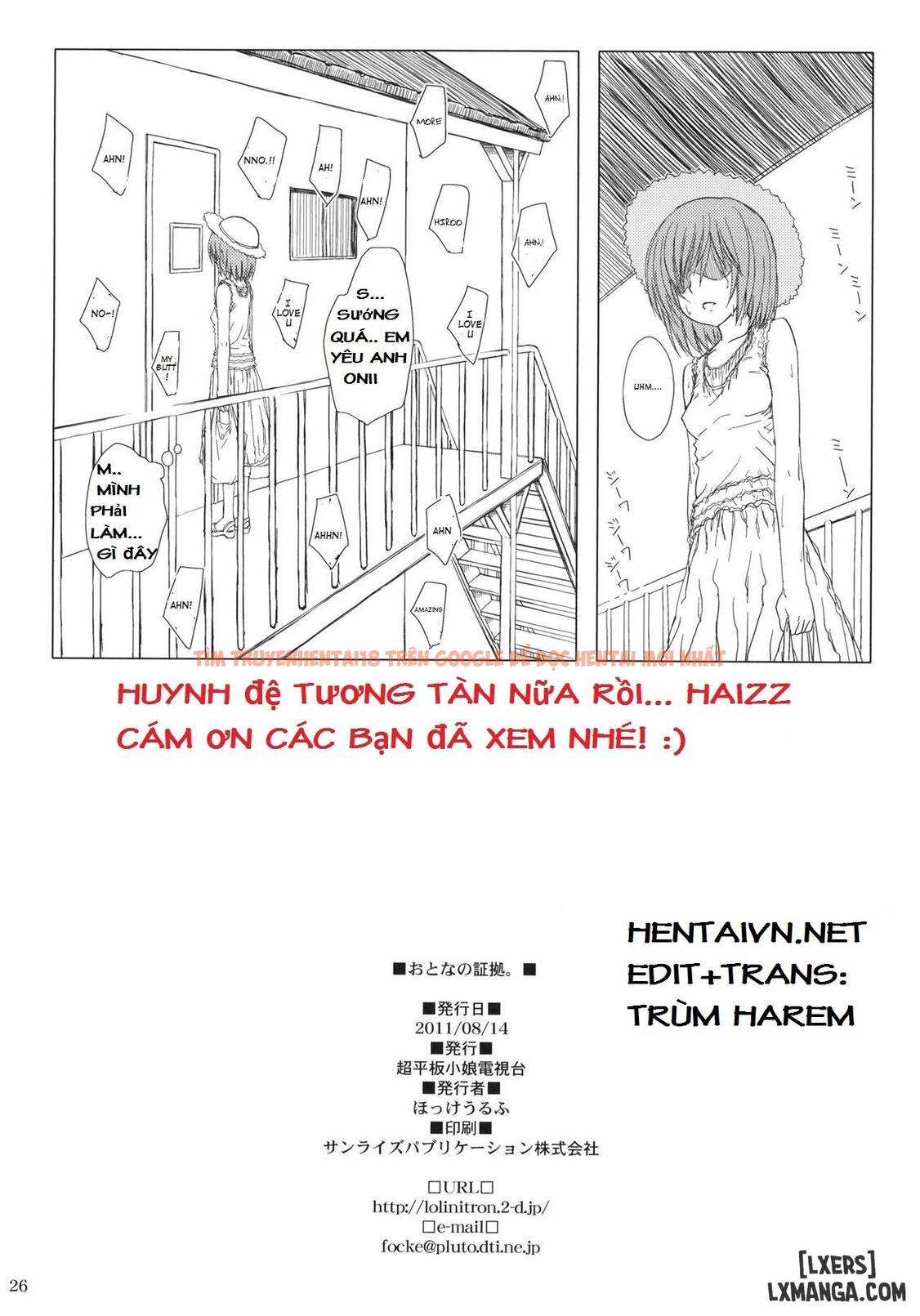 Xem ảnh 24 trong truyện hentai Otona No Shouko - One Shot - hentaitvn.net