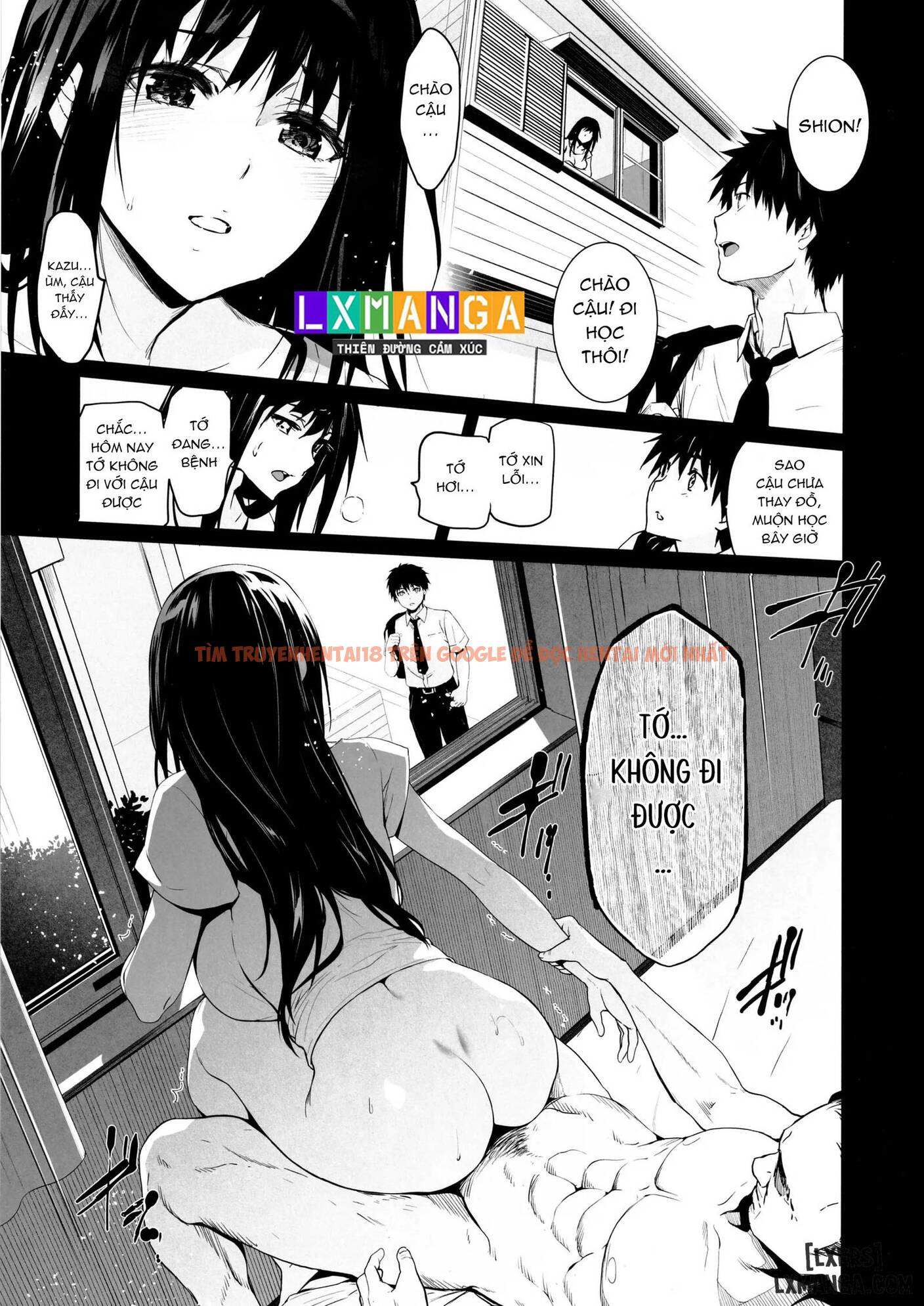 Xem ảnh 4 trong truyện hentai Otonari No Nie Yon Tooku E Itta Osananajimi - One Shot. - hentaitvn.net