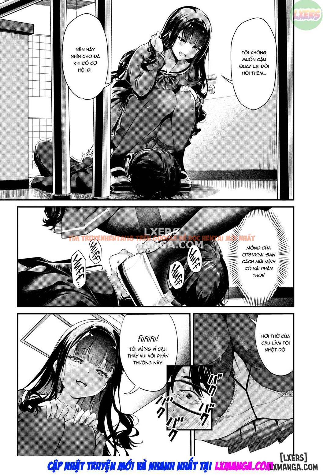 Trang truyện 11 trong truyện tranh Otsukimi-san Không Thể Học Bài Được - One Shot - hentai24h.pro