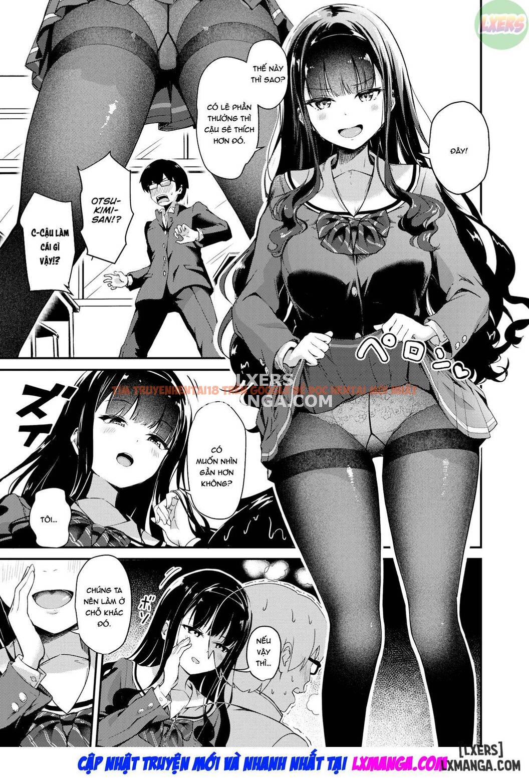 Trang truyện 9 trong truyện tranh Otsukimi-san Không Thể Học Bài Được - One Shot - hentai24h.pro