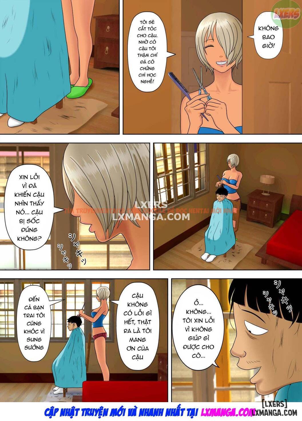 Xem ảnh 44 trong truyện hentai Otto Wa Gokuchuu, Ippou Tsuma Wa. - Chapter 6 END - hentaitvn.net