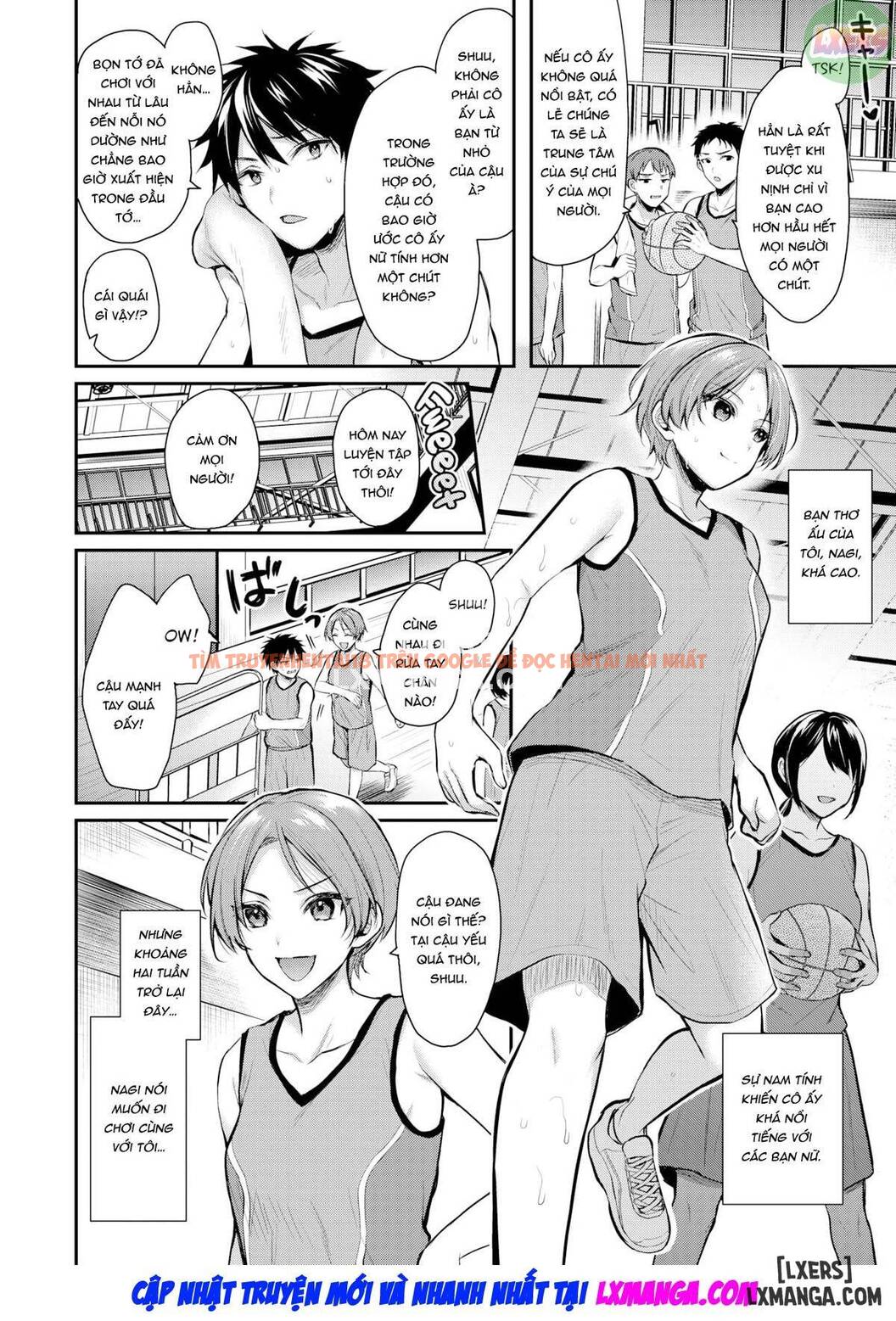 Trang truyện 4 trong truyện tranh Cảm Giác Lên Đỉnh Của Chị Gái Bóng Rổ - One Shot - hentai24h.pro