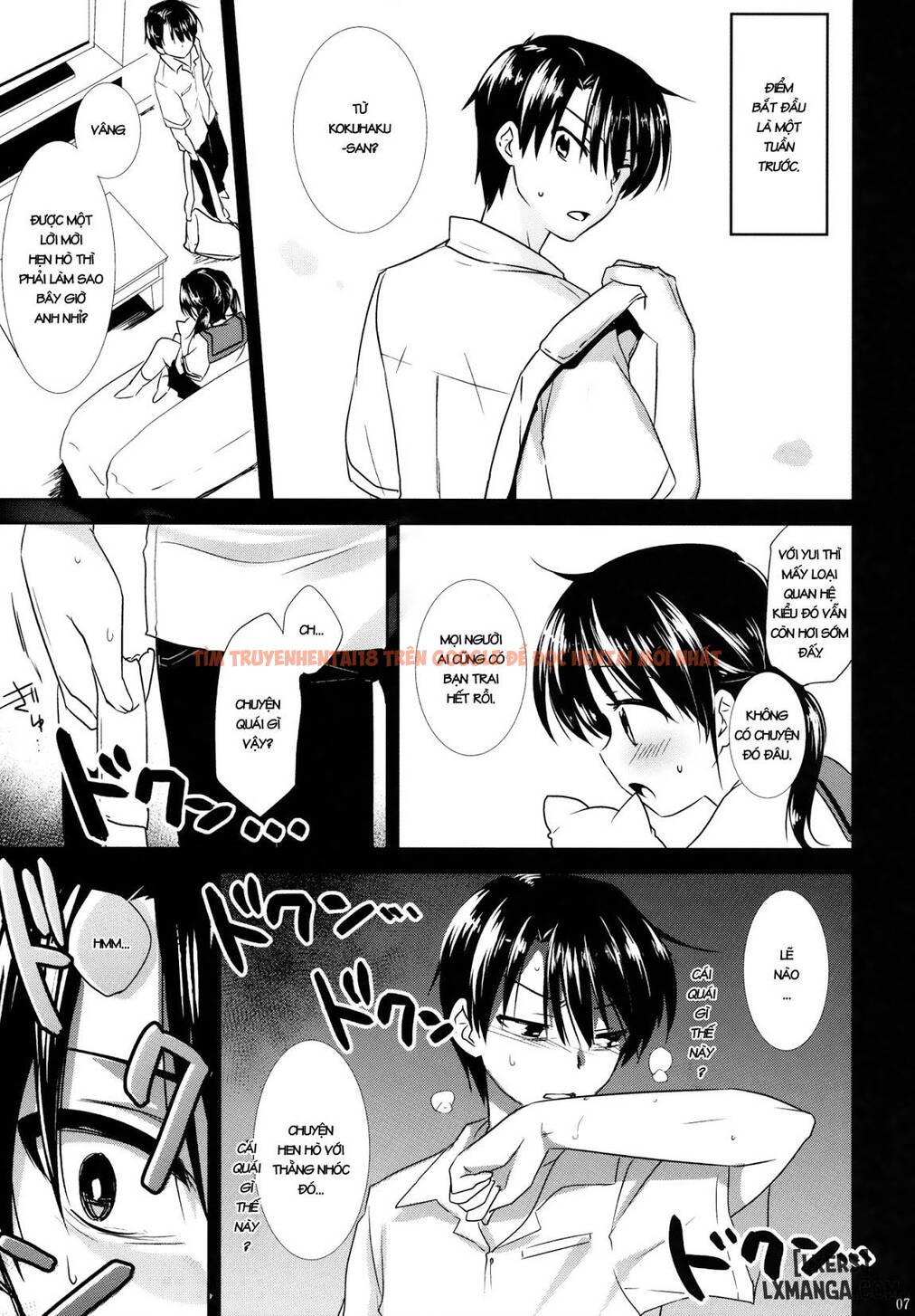 Trang truyện 7 trong truyện tranh Oyasumi Sex - Chapter 1 - hentai24h.pro