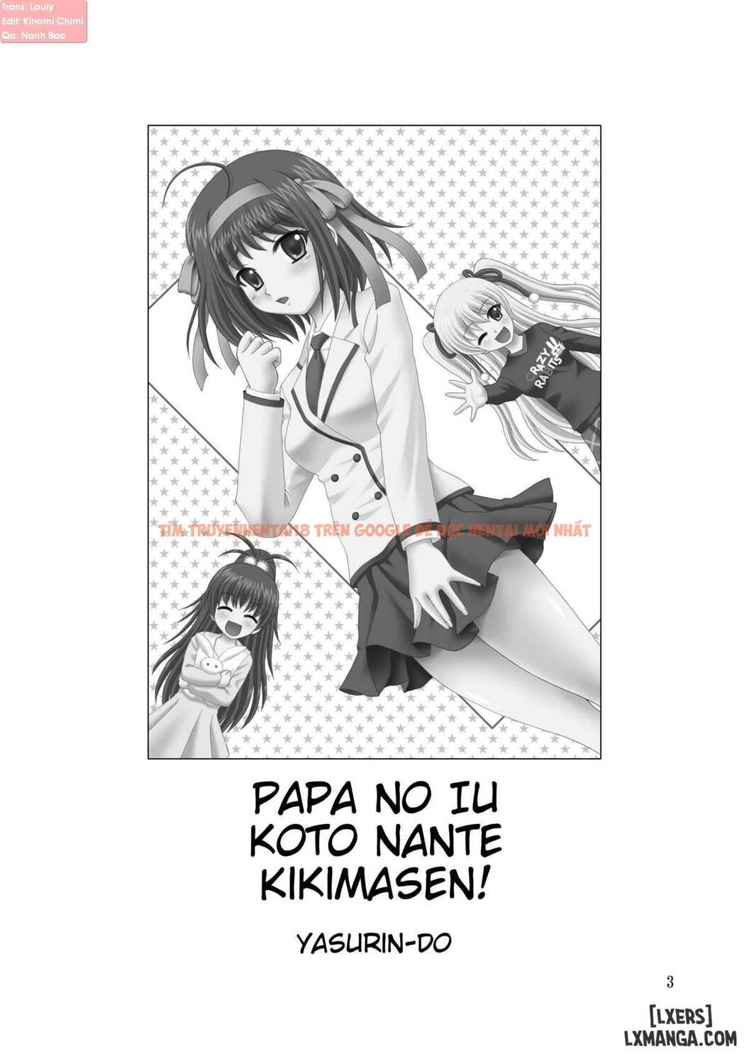Xem ảnh 2 trong truyện hentai Papa No Iu Koto Nante Kikimasen - Chapter 1 - hentaitvn.net
