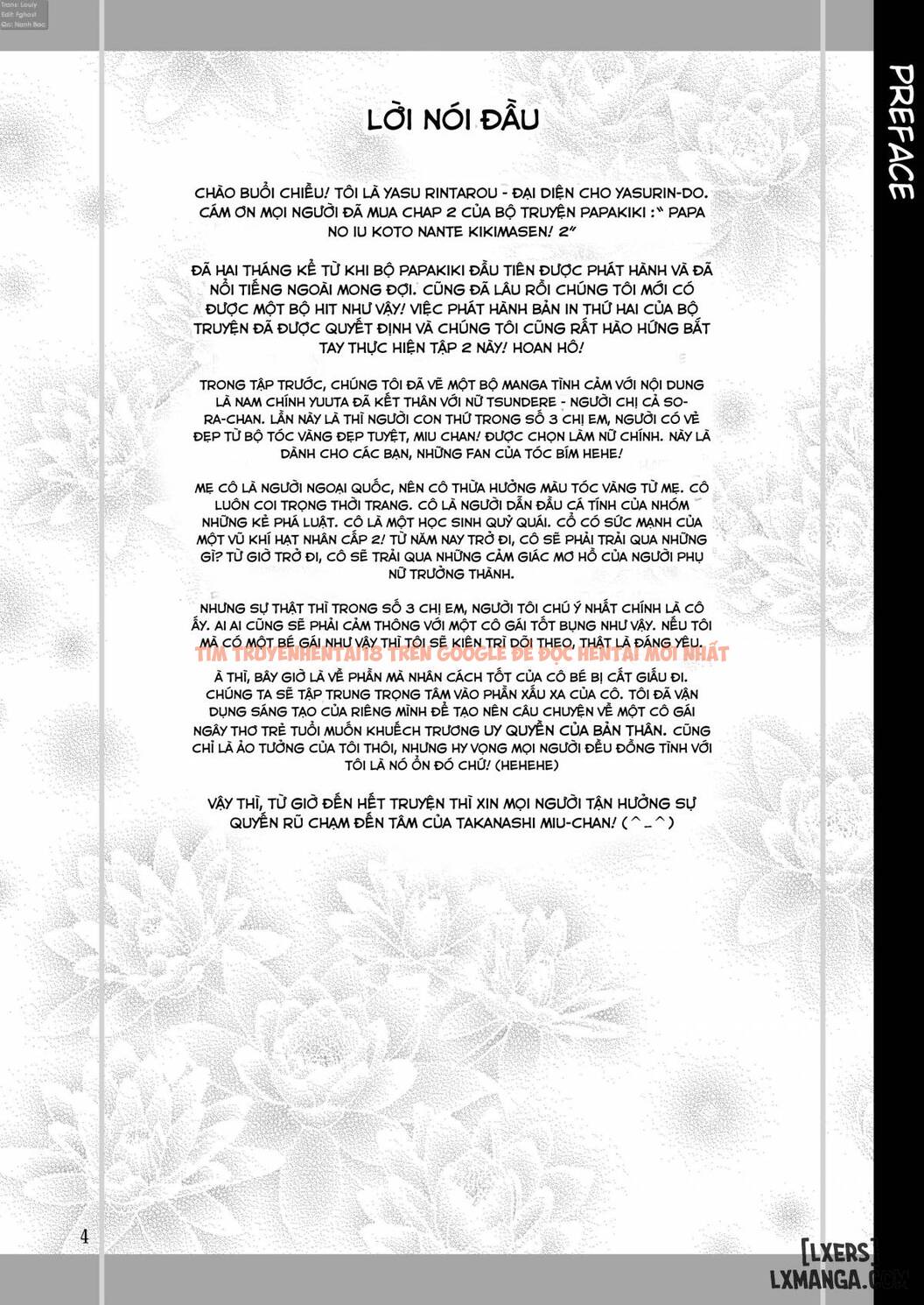 Trang truyện 3 trong truyện tranh Papa No Iu Koto Nante Kikimasen - Chapter 2 - www.truyentvn.net