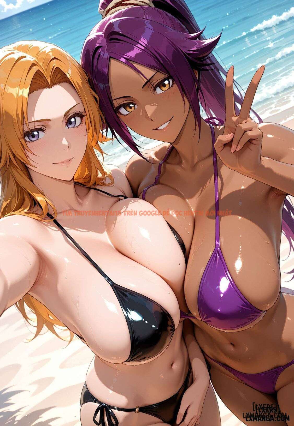 Xem ảnh Patreon Artist. - Fracture Ai Rangiku and Yoruichi - 2 696c8baa8e3c7 - Truyenhentaiz.net