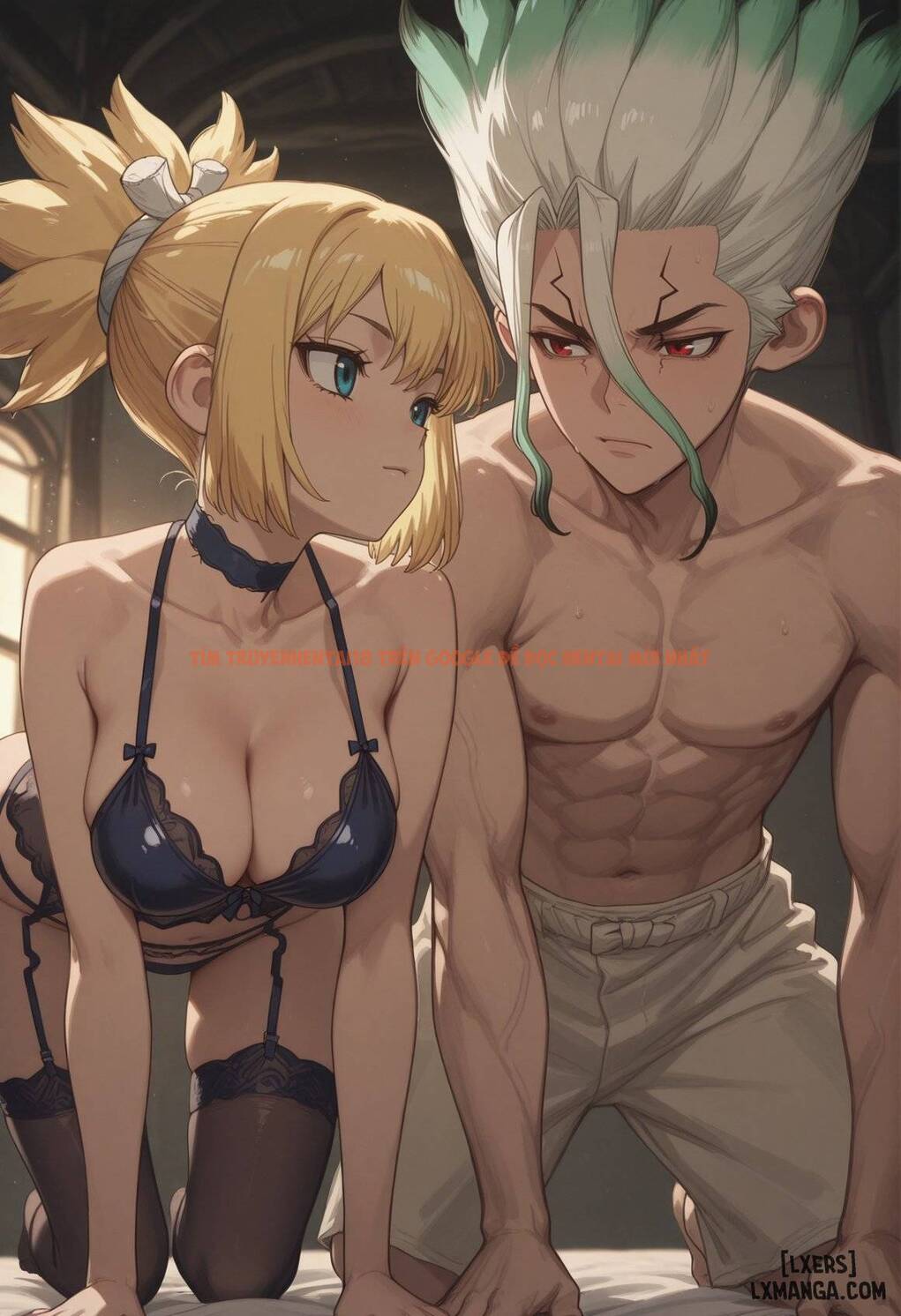 Xem ảnh Patreon Artist. - Scarlet_Meow Kohaku x Senkuu c2 - 40 69ac2d95e53b7 - Truyenhentaiz.net