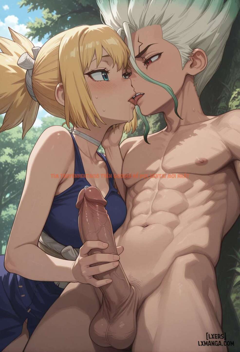 Xem ảnh Patreon Artist. - Scarlet_Meow Kohaku x Senkuu c3 (big set) - 5 69ac2fad54b5a - Truyenhentaiz.net