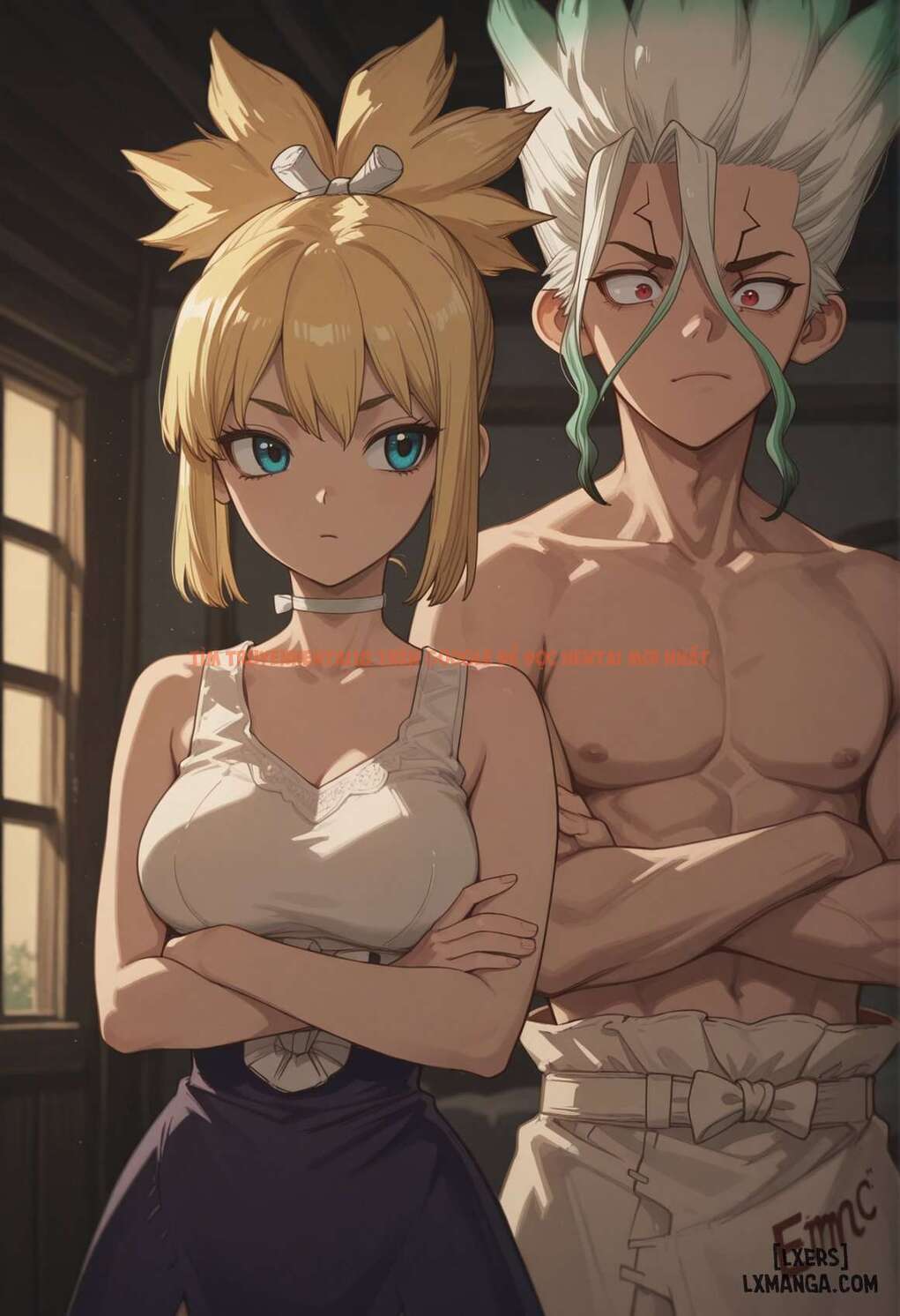 Xem ảnh Patreon Artist. - Scarlet_Meow Kohaku x Senkuu - 0 69ac2b8440f3d - Truyenhentaiz.net