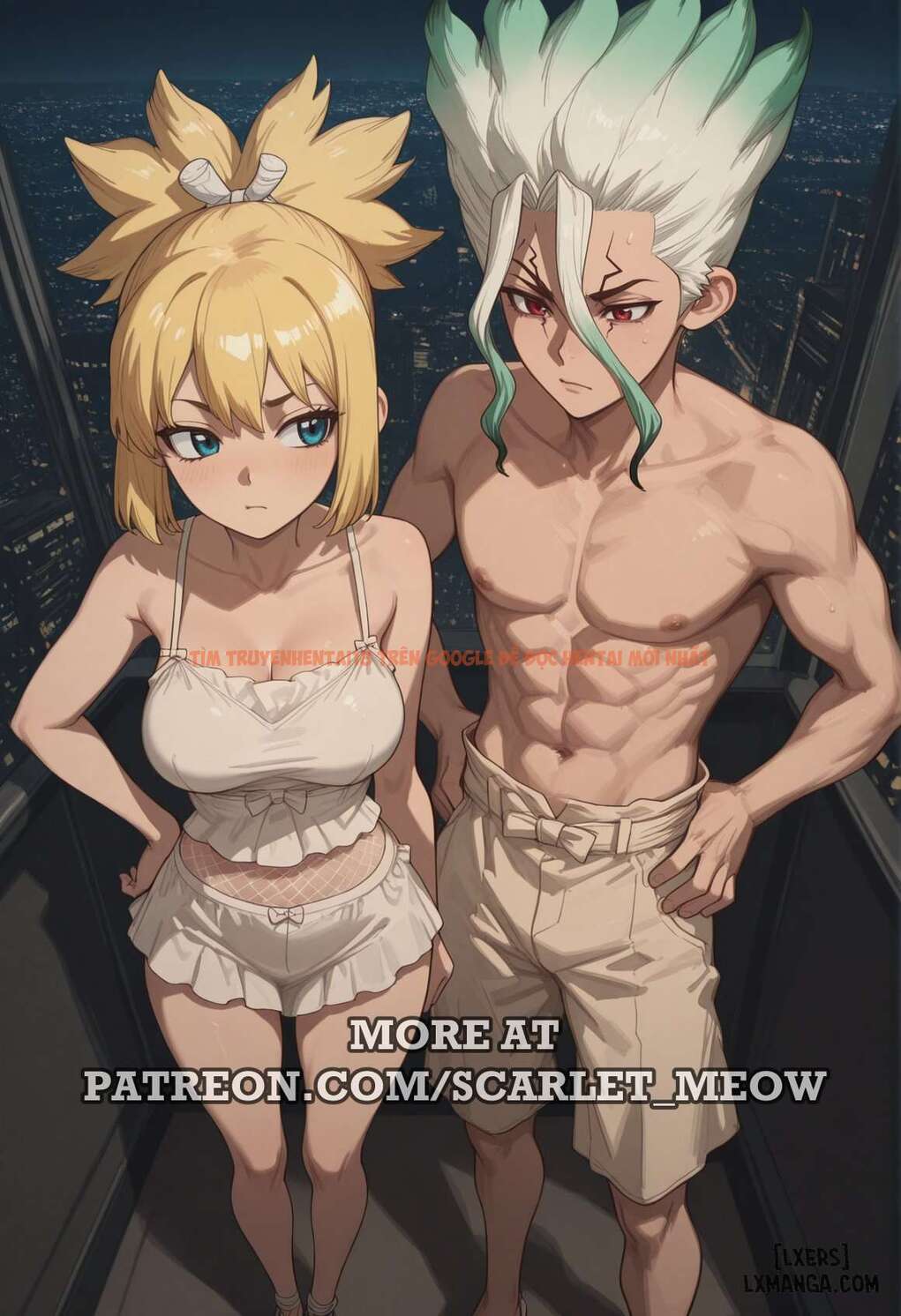 Xem ảnh Patreon Artist. - Scarlet_Meow Kohaku x Senkuu - 2 69ac2b8440f3d - Truyenhentaiz.net