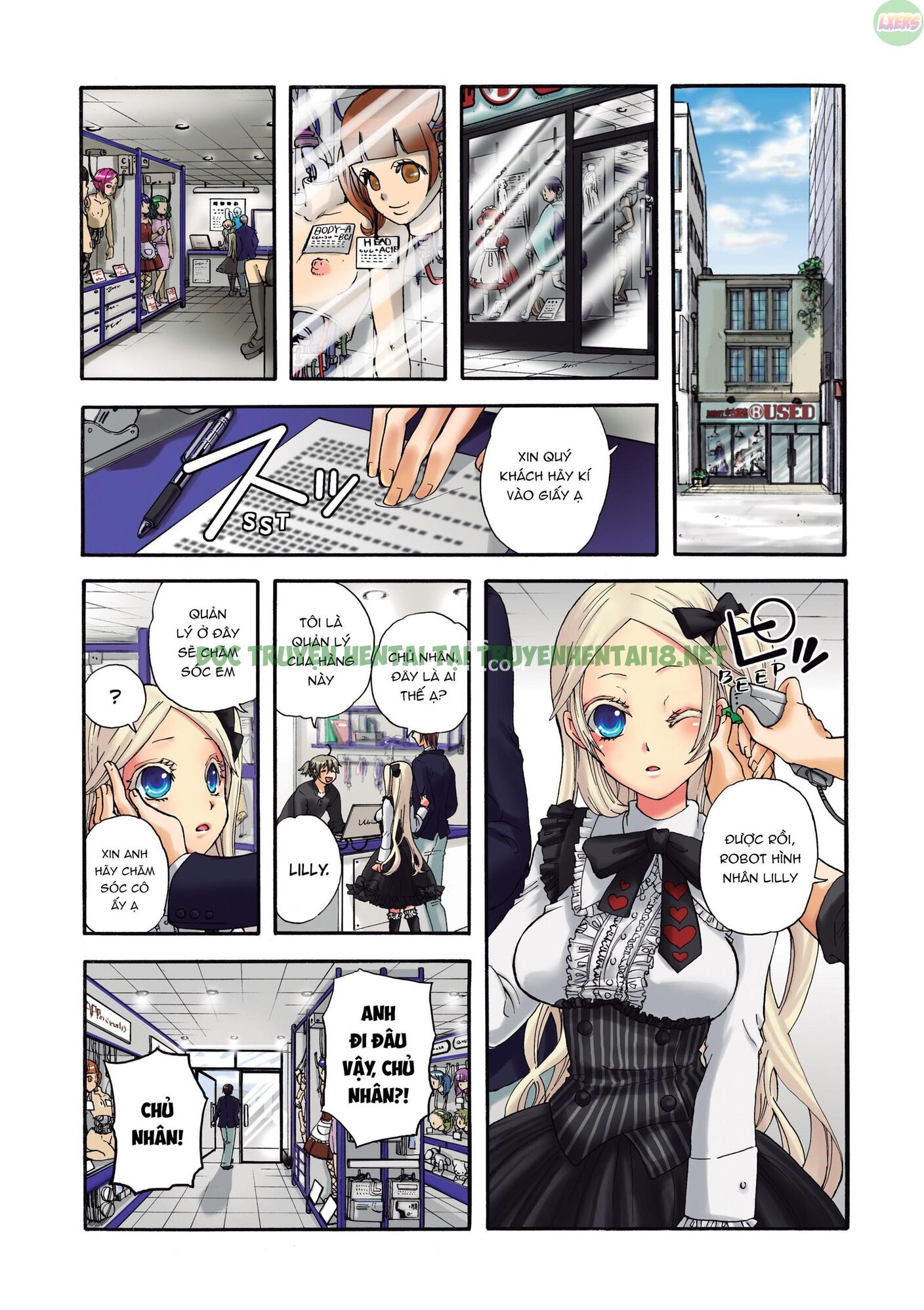 Xem ảnh 4 trong truyện hentai Hentai Địt Vào Lồn Em Robot Thú Cưng Lilly - Chapter 4 - truyenhentai18.pro