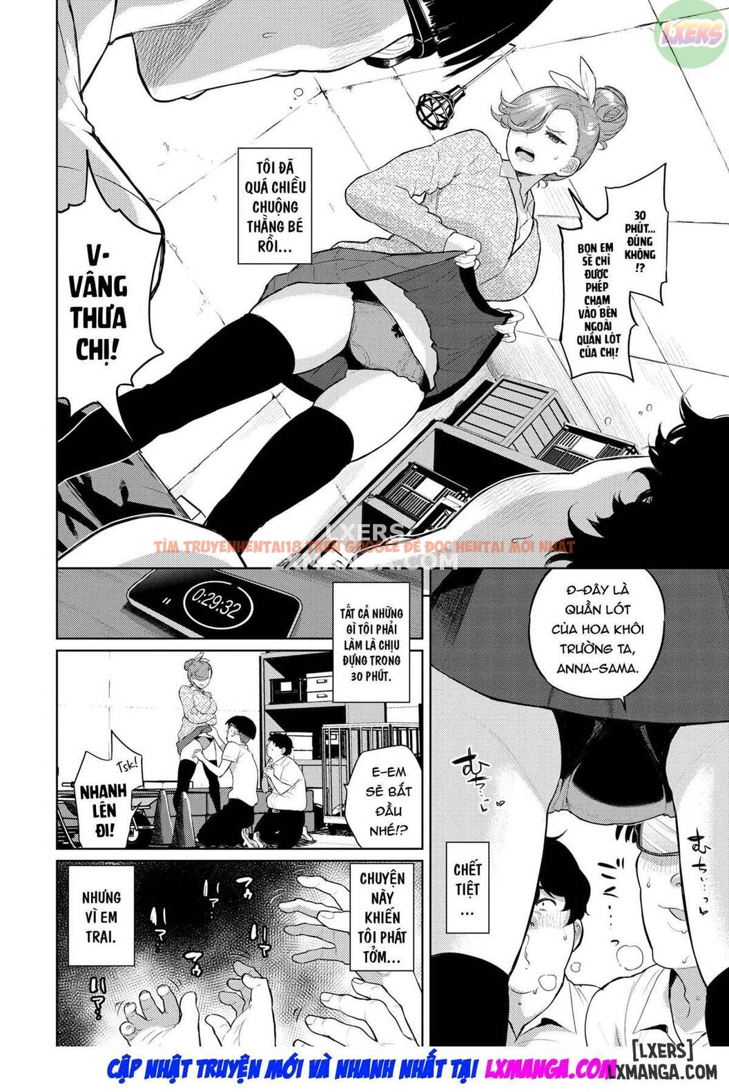 Trang truyện 4 trong truyện tranh Please, Anna-sama!! - One Shot - www.lxmanga.org