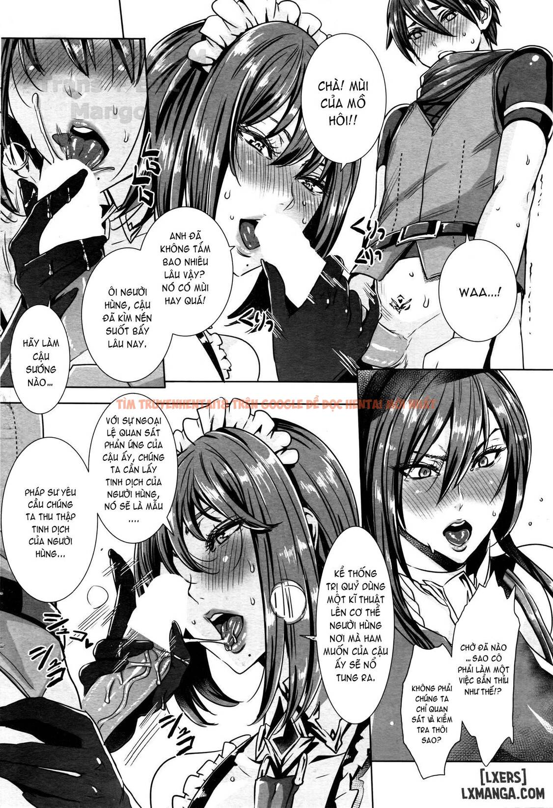 Trang truyện 14 trong truyện tranh Please Cum Lots Lord Hero - Chap 1 - lxmanga.org