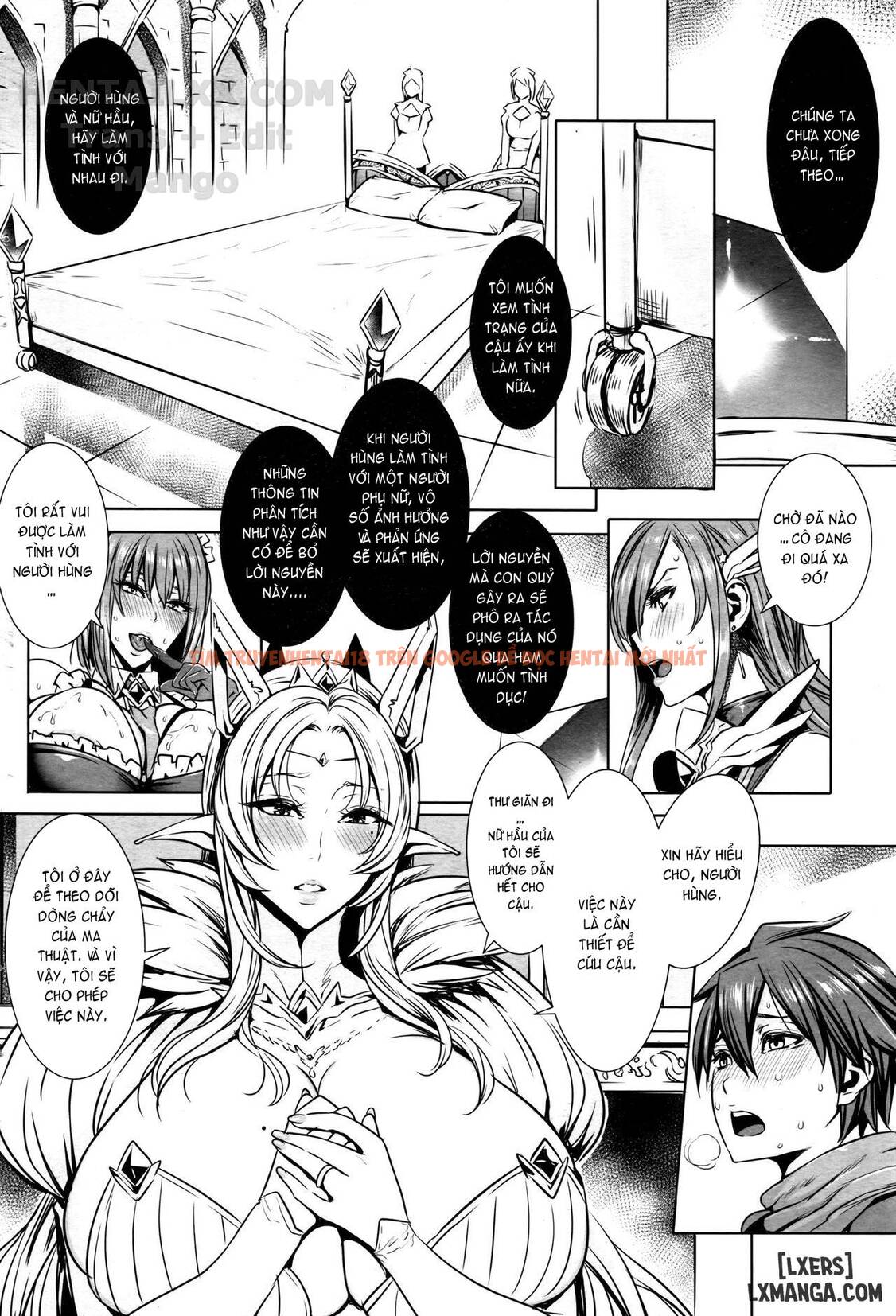 Trang truyện 18 trong truyện tranh Please Cum Lots Lord Hero - Chap 1 - lxmanga.org