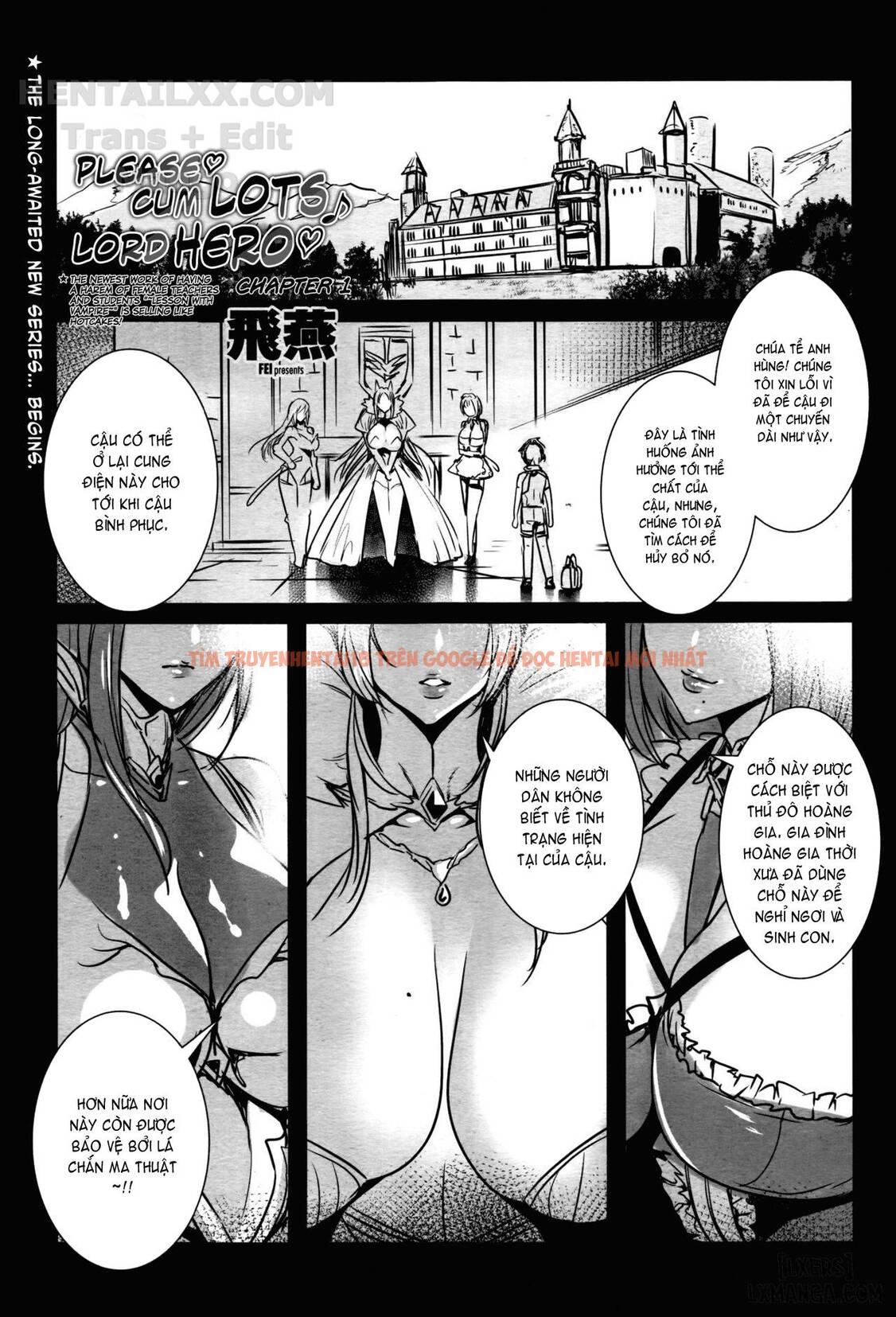 Trang truyện 8 trong truyện tranh Please Cum Lots Lord Hero - Chap 1 - lxmanga.org