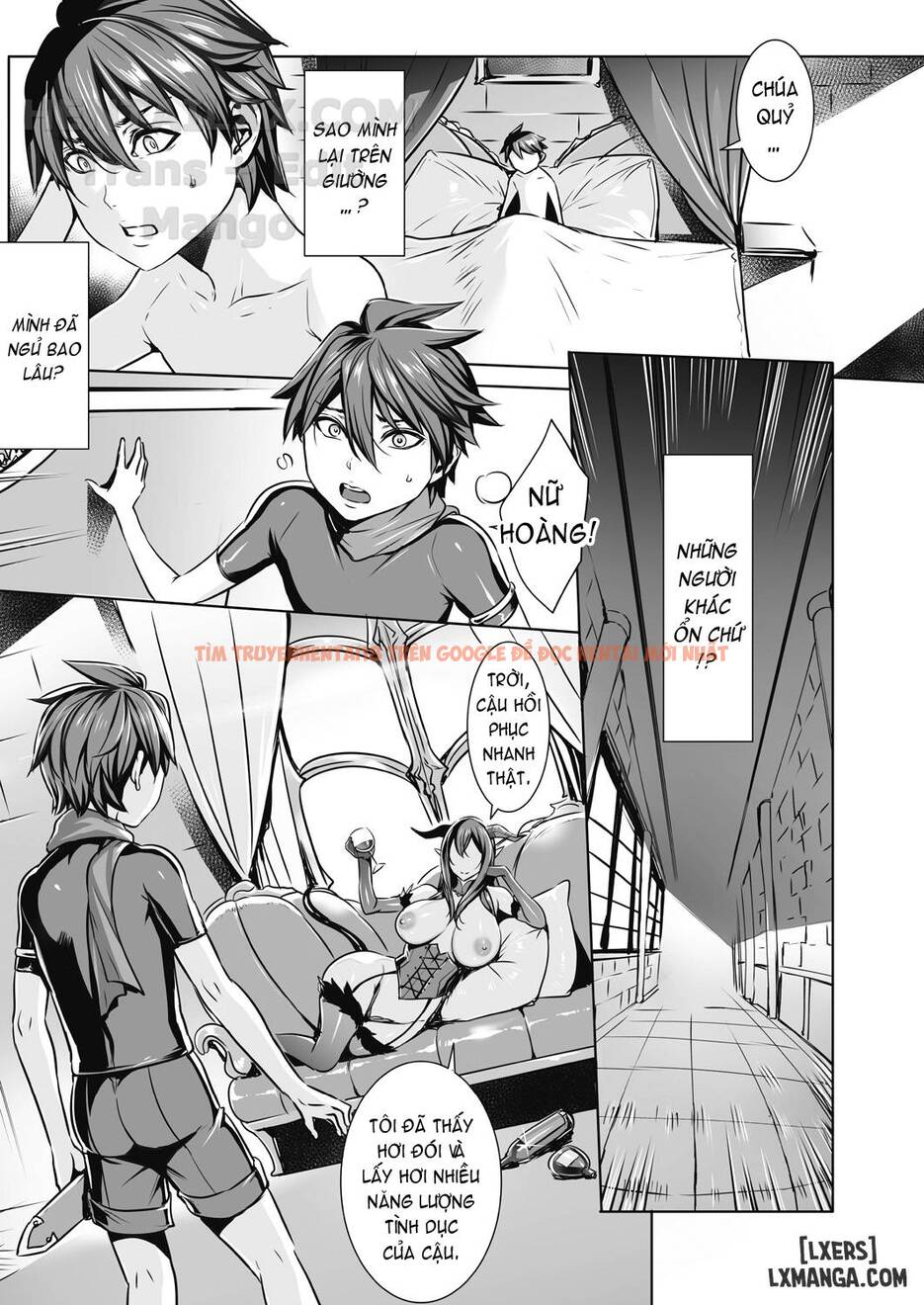 Trang truyện 4 trong truyện tranh Please Cum Lots Lord Hero - Chapter 8 - truyentvn.net