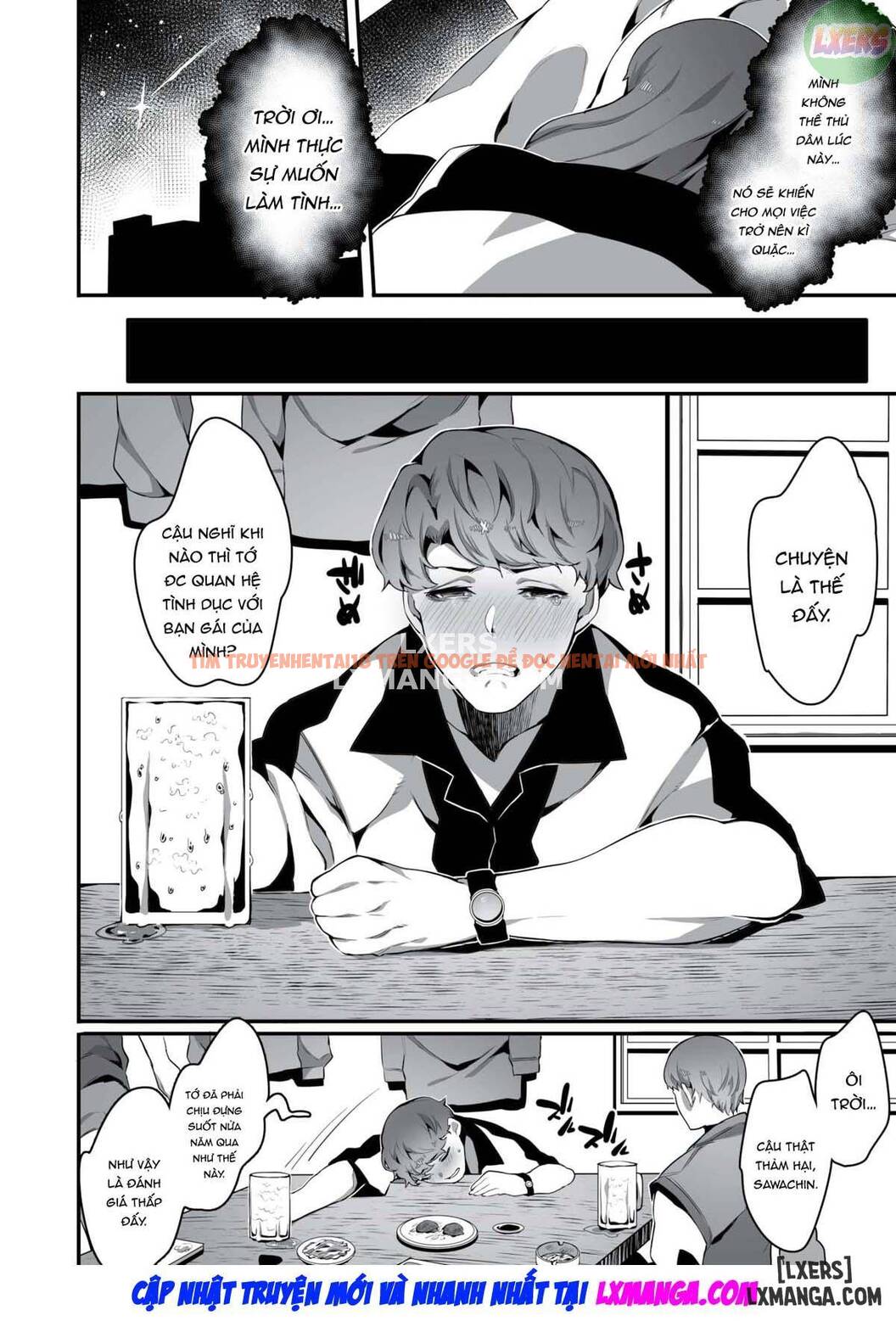Xem ảnh 4 trong truyện hentai Please Keep It A Secret From My Girlfriend - One Shot - hentaitvn.net