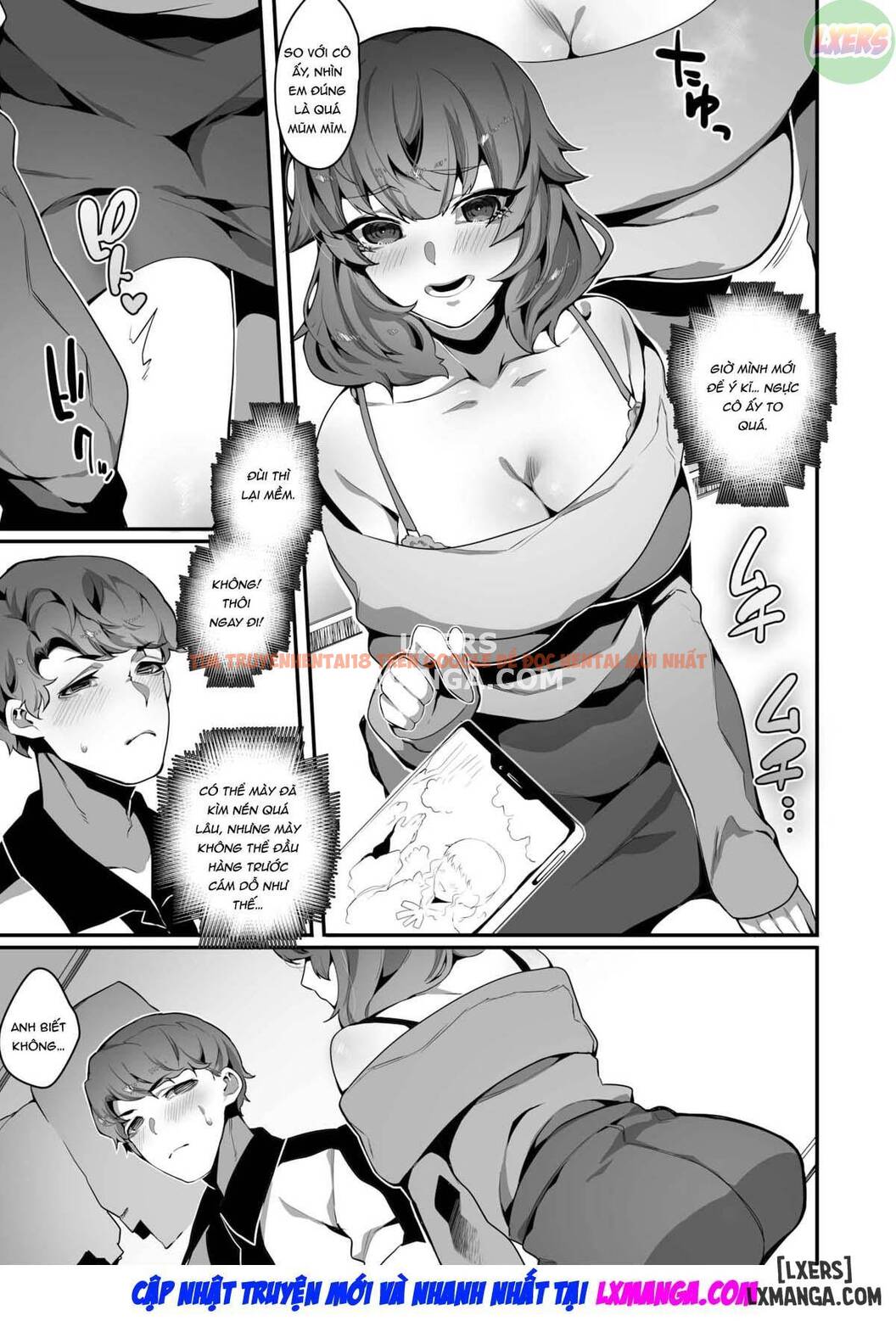 Xem ảnh 7 trong truyện hentai Please Keep It A Secret From My Girlfriend - One Shot - hentaitvn.net
