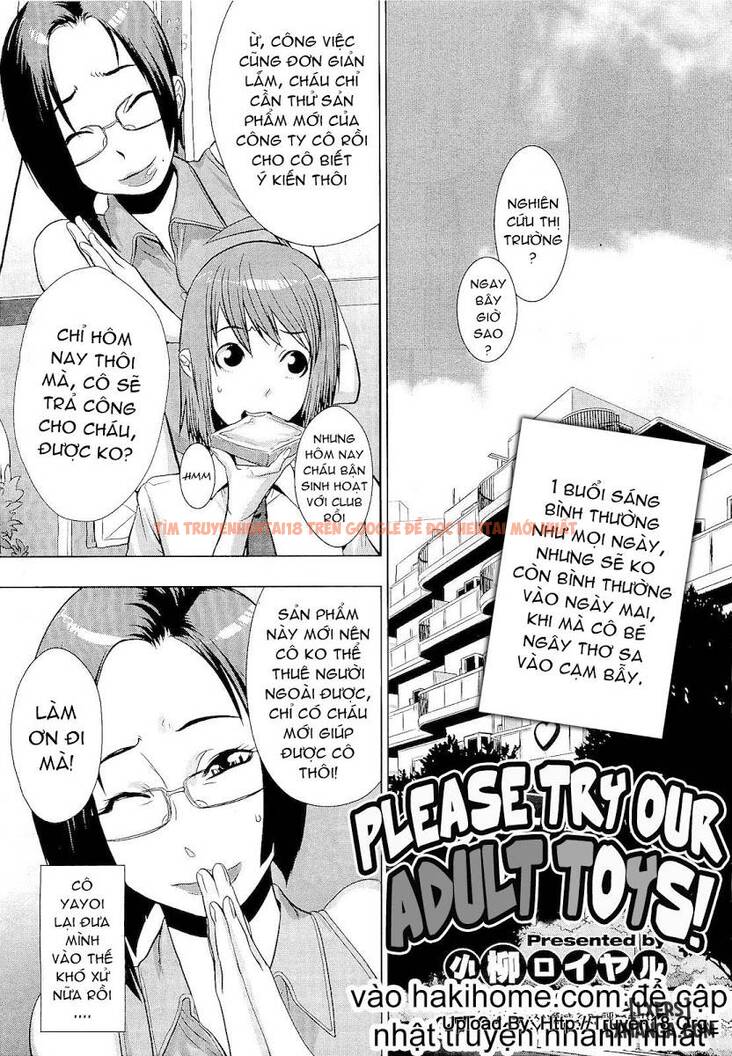 Xem ảnh 0 trong truyện hentai Please Try Our Adult Toys - One Shot - hentaitvn.net