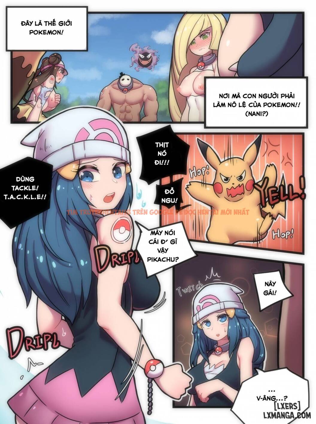 Trang truyện 1 trong truyện tranh Pokemon World! - One Shot - lxmanga.org