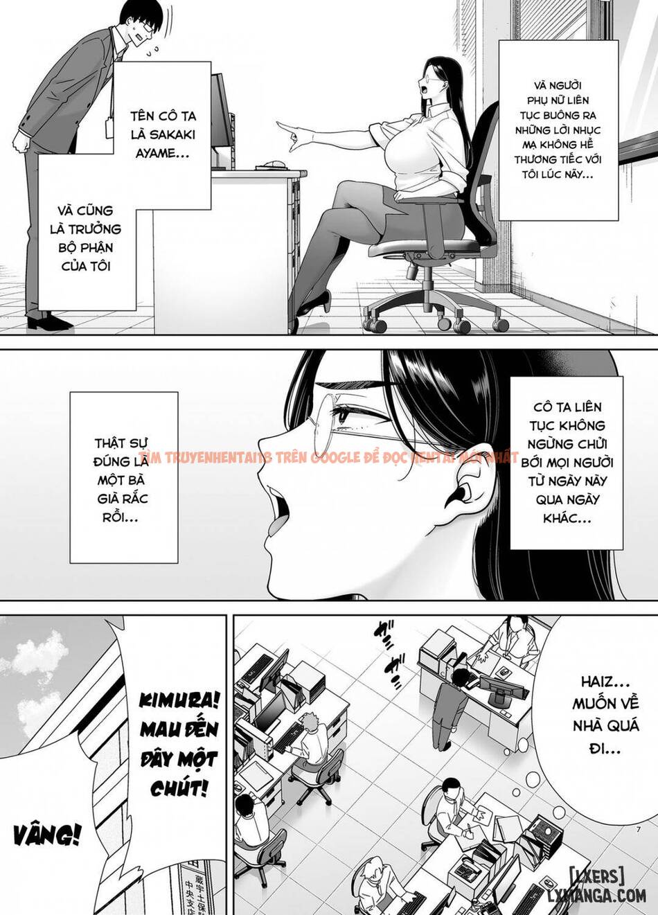 Xem ảnh Powerhara Onna Joushi To Shachiku-kun - Chapter 1 - 4 - Truyenhentaiz.net