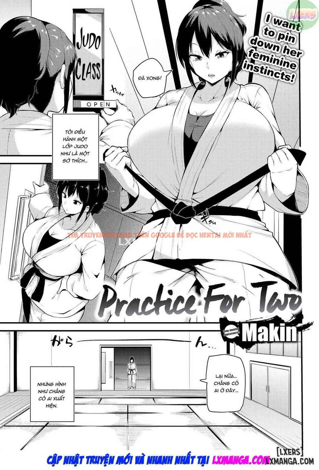 Trang truyện 3 trong truyện tranh Bài Tập Cho Hai Võ Sư - One Shot - hentai24h.pro